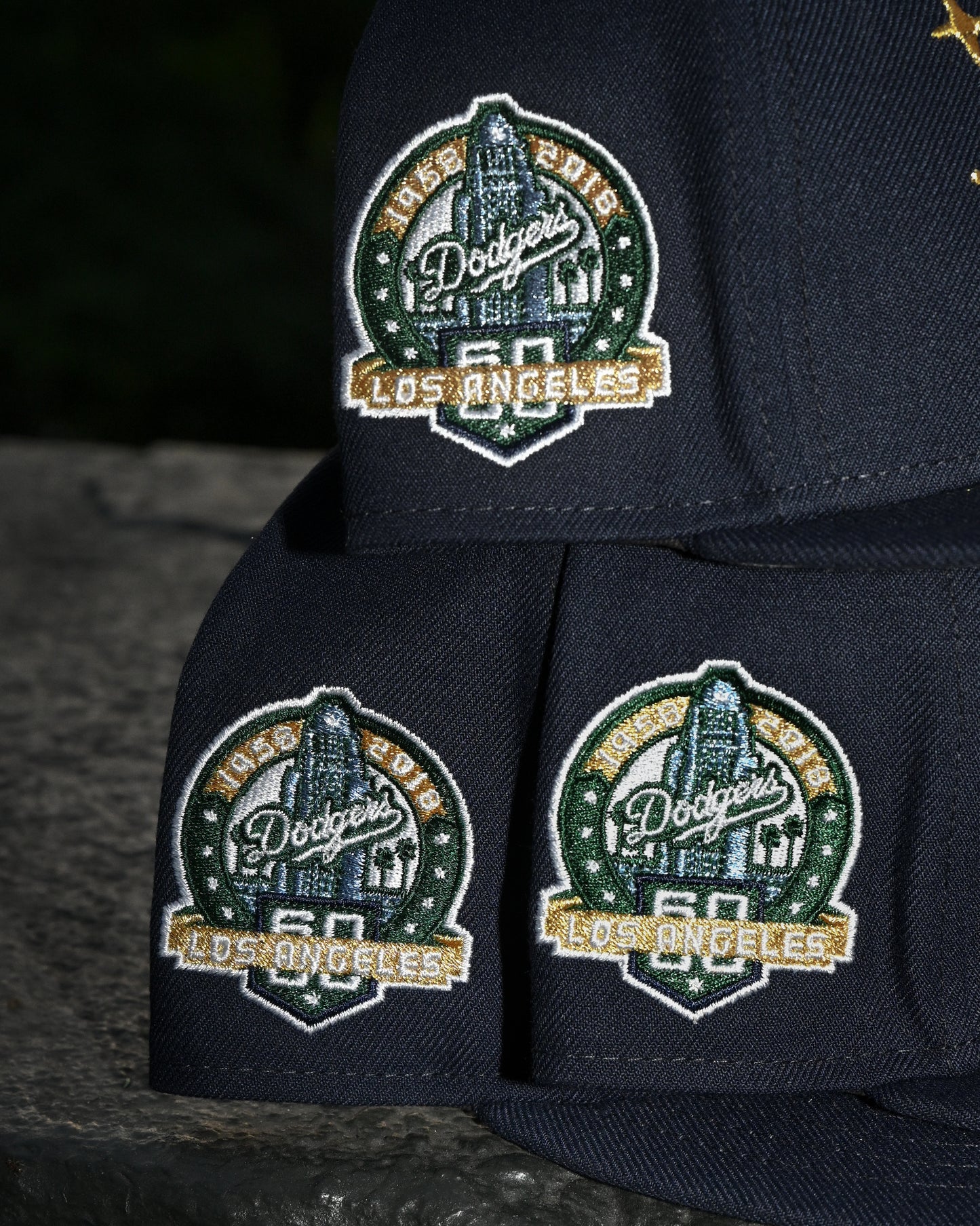 Los Angels Dodgers 60th Anniversary Night Shift Navy 59Fifty New Era