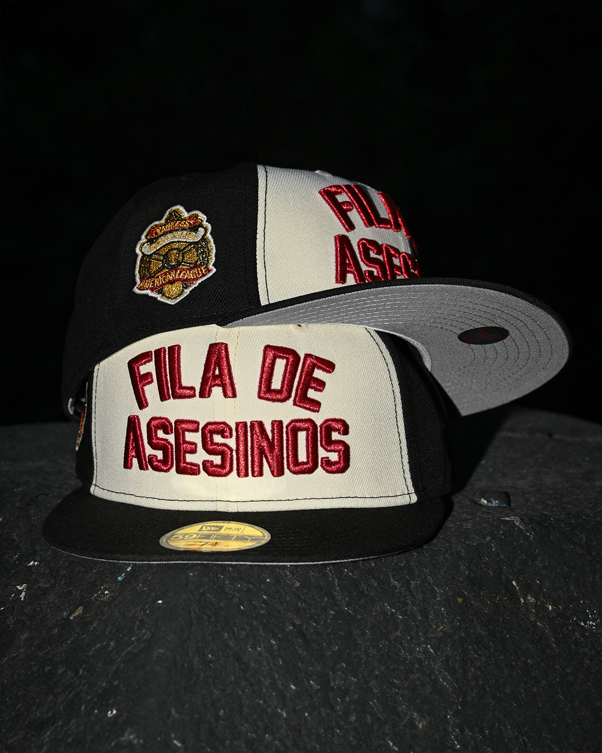 New York Yankees Fila De Asesinos 1927 World Series Chrome White/Black 59Fifty New Era