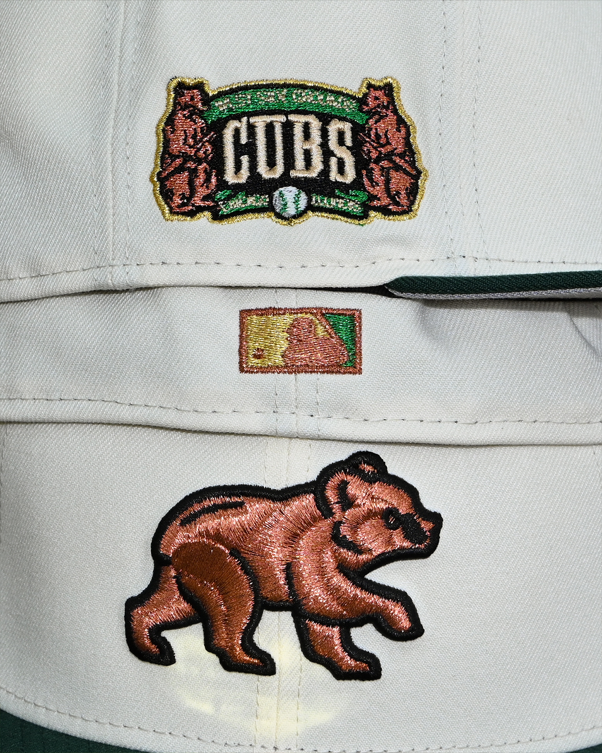Chicago Cubs Chrome White/Dark Green 59Fifty New Era