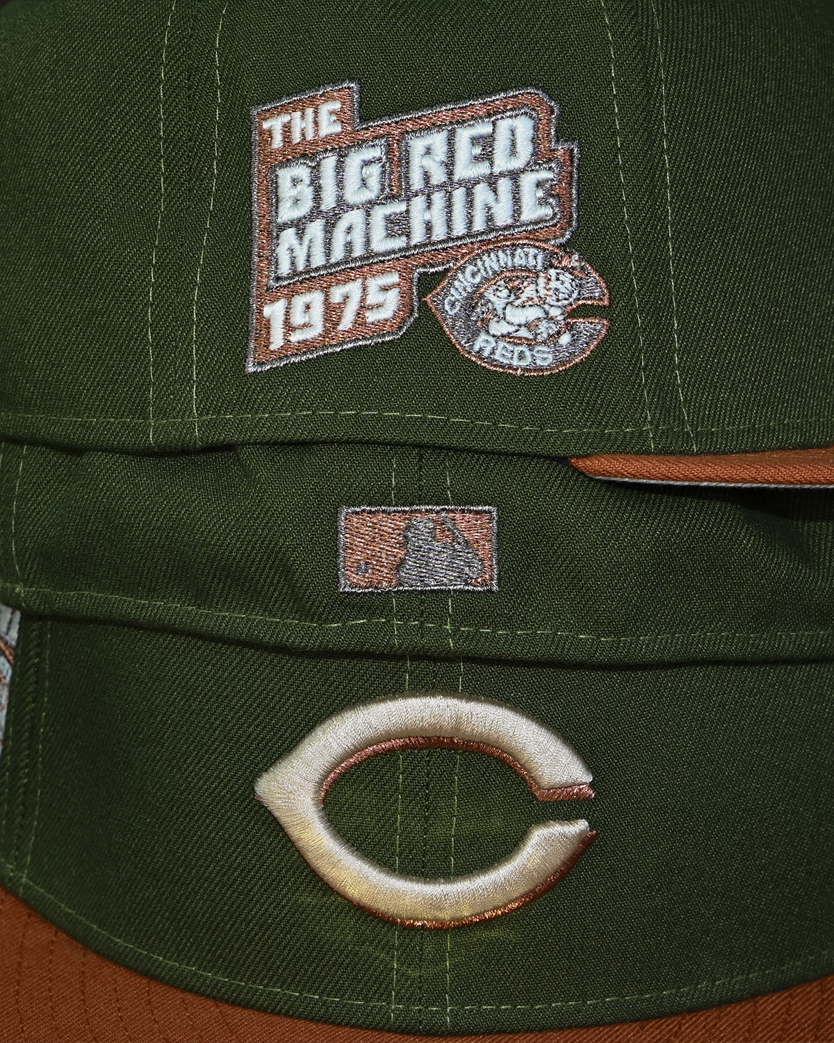 Cincinnati Reds 1975 The Big Red Machine Olive/Rust Orange 59Fifty New Era