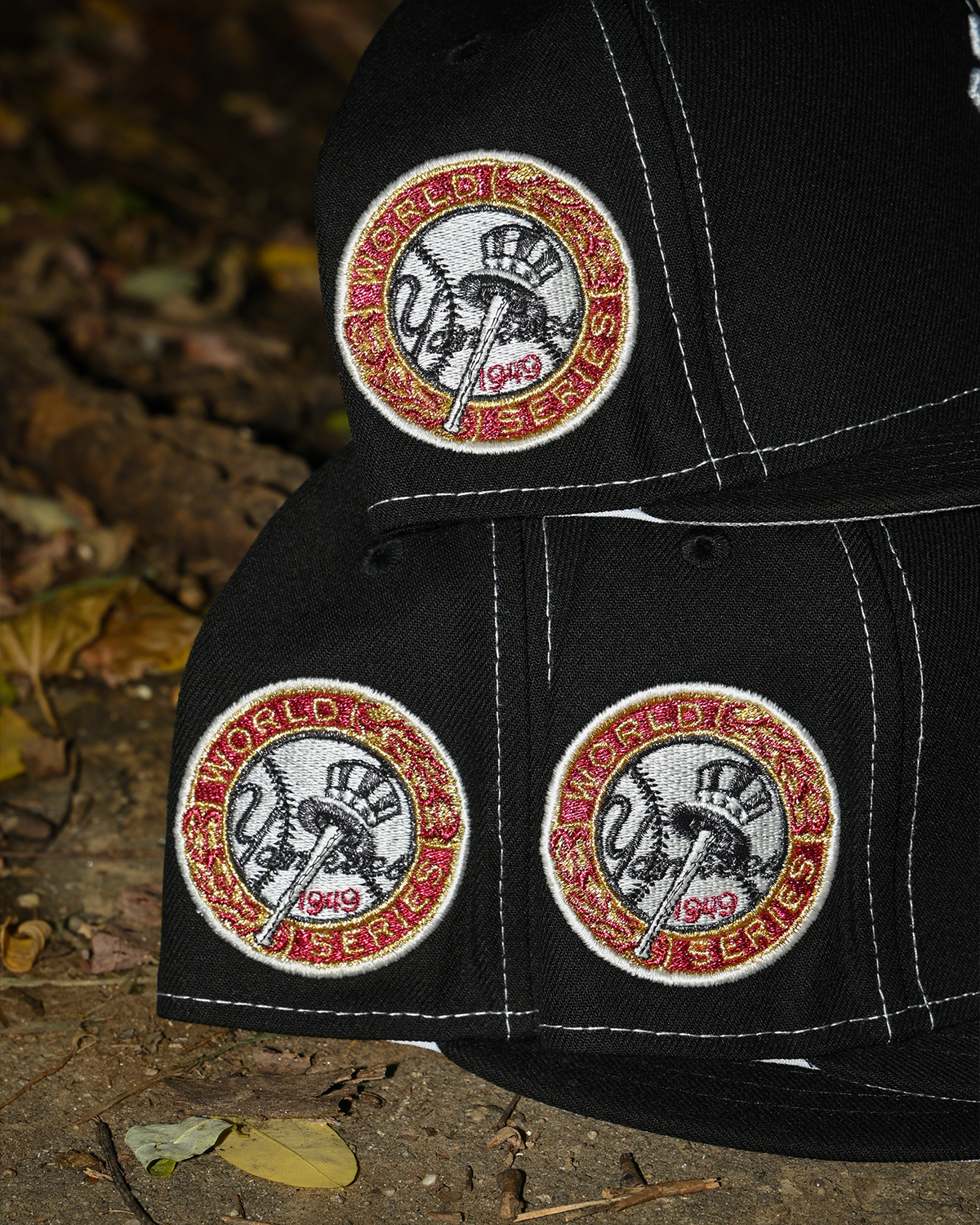 New York Yankees 1949 World Series Black/Chrome White 59Fifty New Era