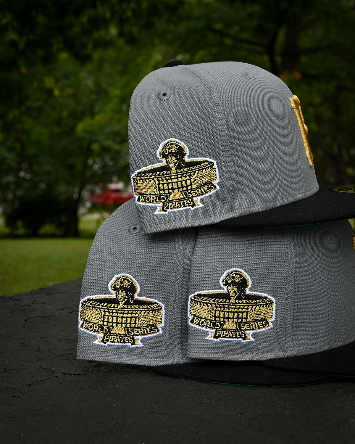 Pittsburgh Pirates World Series Pirates Misty Morning/Black 59Fifty New Era