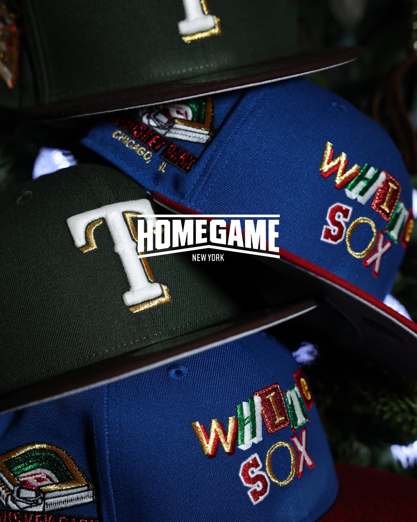 Chicago White Sox Comiskey Park Song Bird Blue/H Red 59Fifty New Era