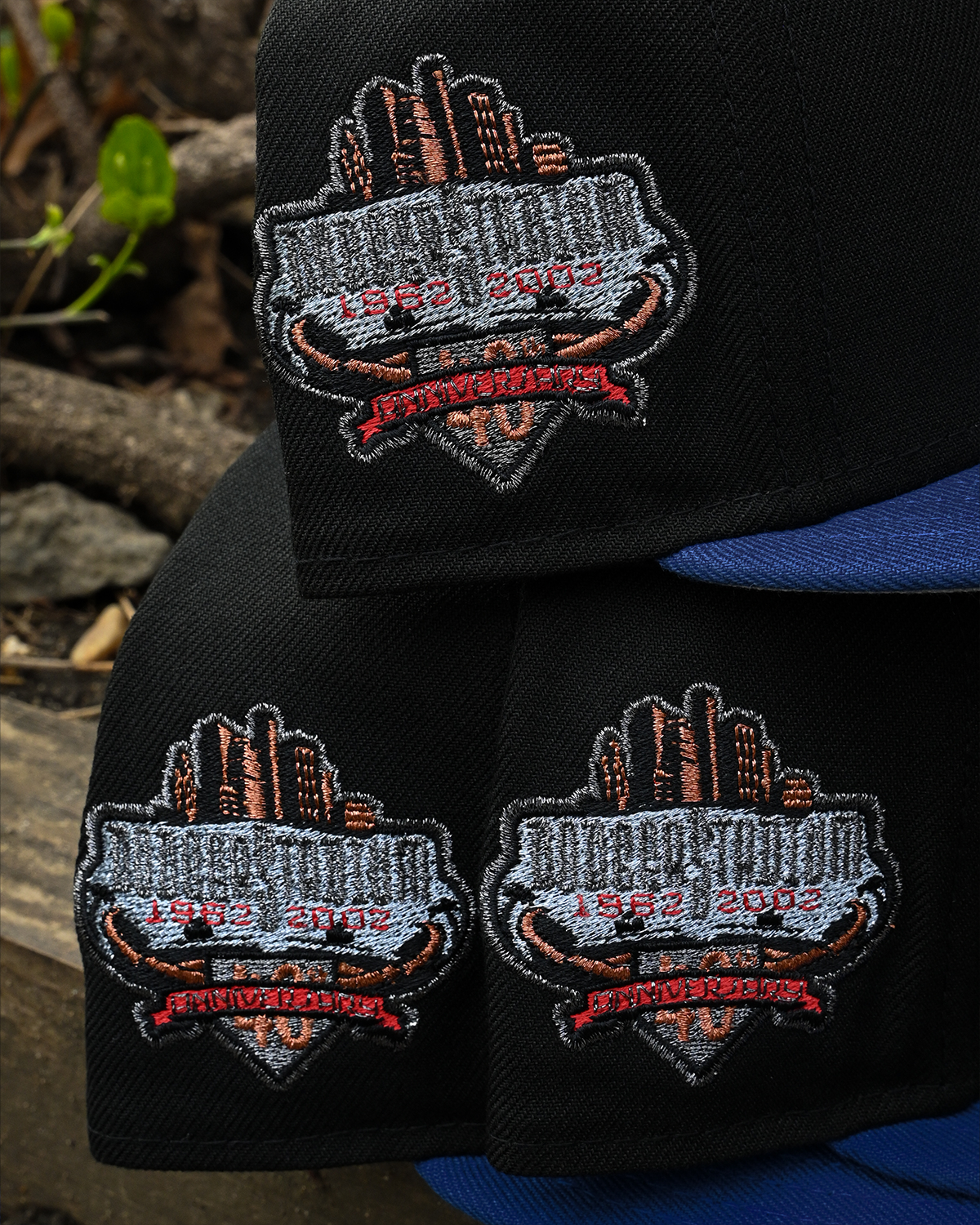 Los Angeles Dodgers 40th Anniversary Black/Songbird Blue 59Fifty New Era