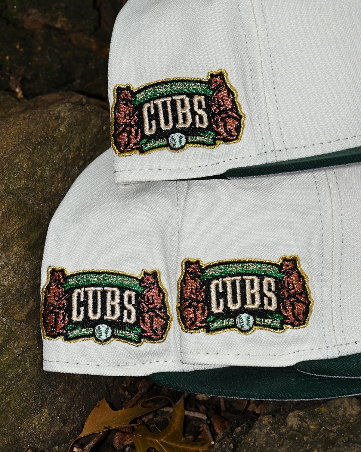 Chicago Cubs Chrome White/Dark Green 59Fifty New Era