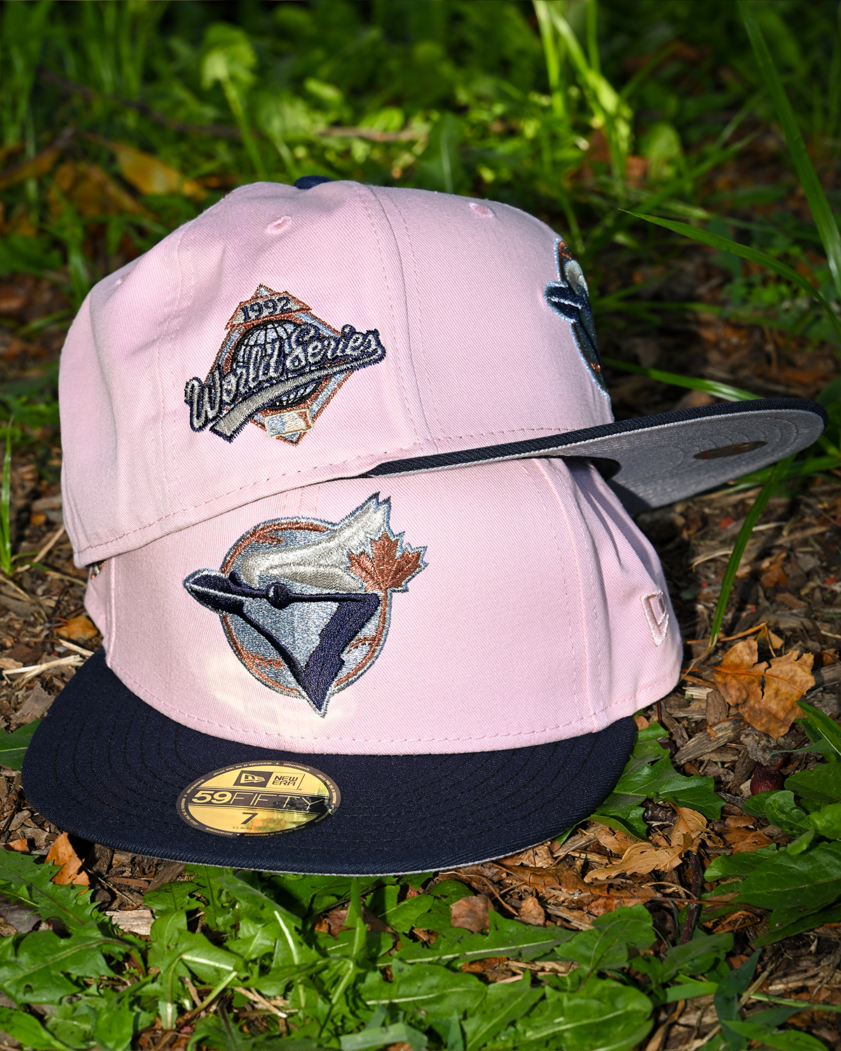 Toronto Blue Jays 1992 World Series Pink/Navy 59Fifty New Era