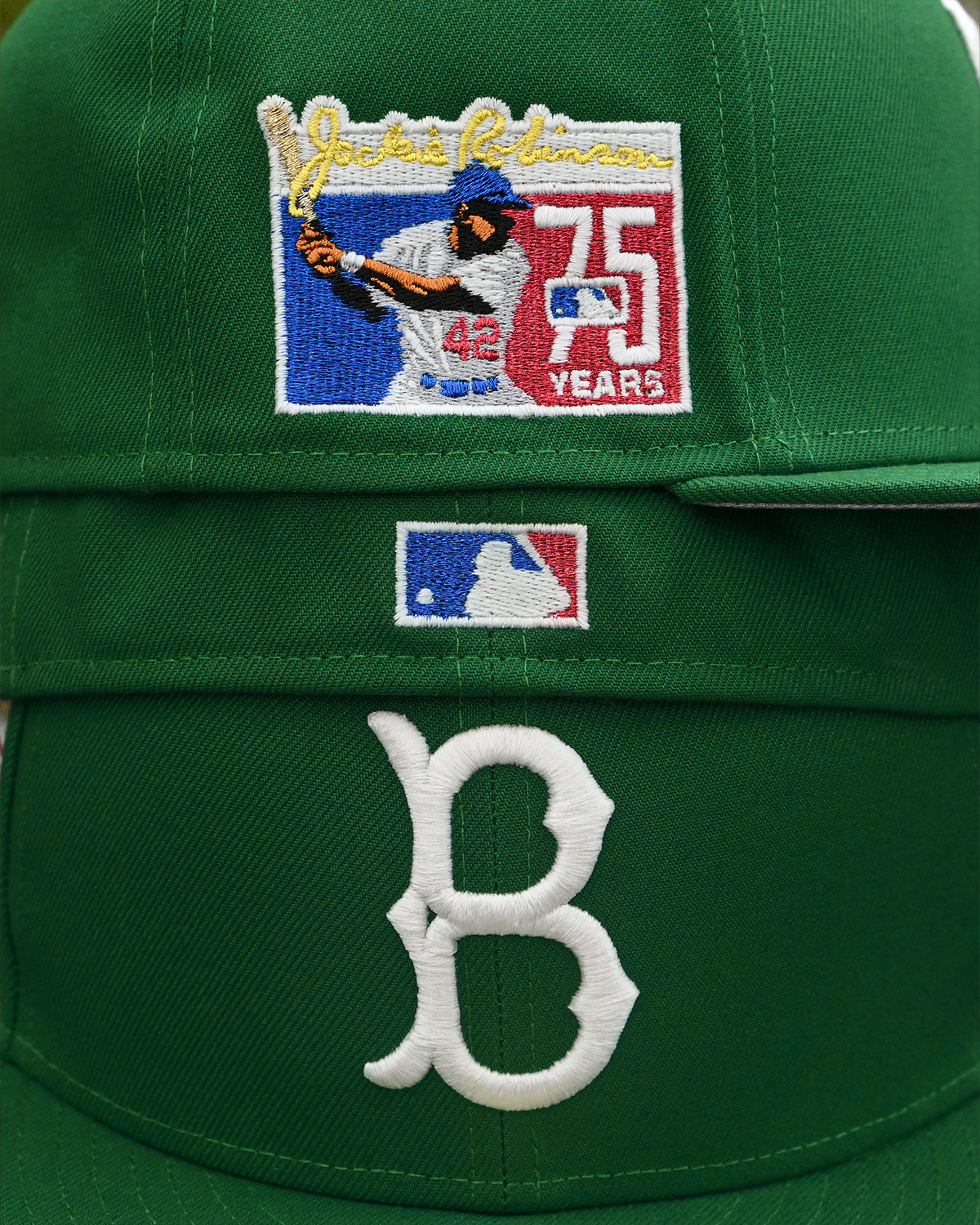 Brooklyn Dodgers Jackie Robinson 75 Years Kelly Green 59Fifty New Era