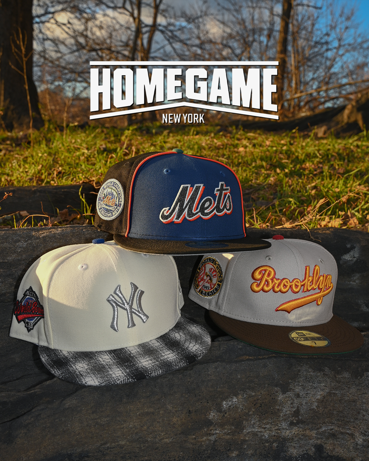 Brooklyn Dodgers 1949 World Series Stone/Walnut 59Fifty New Era