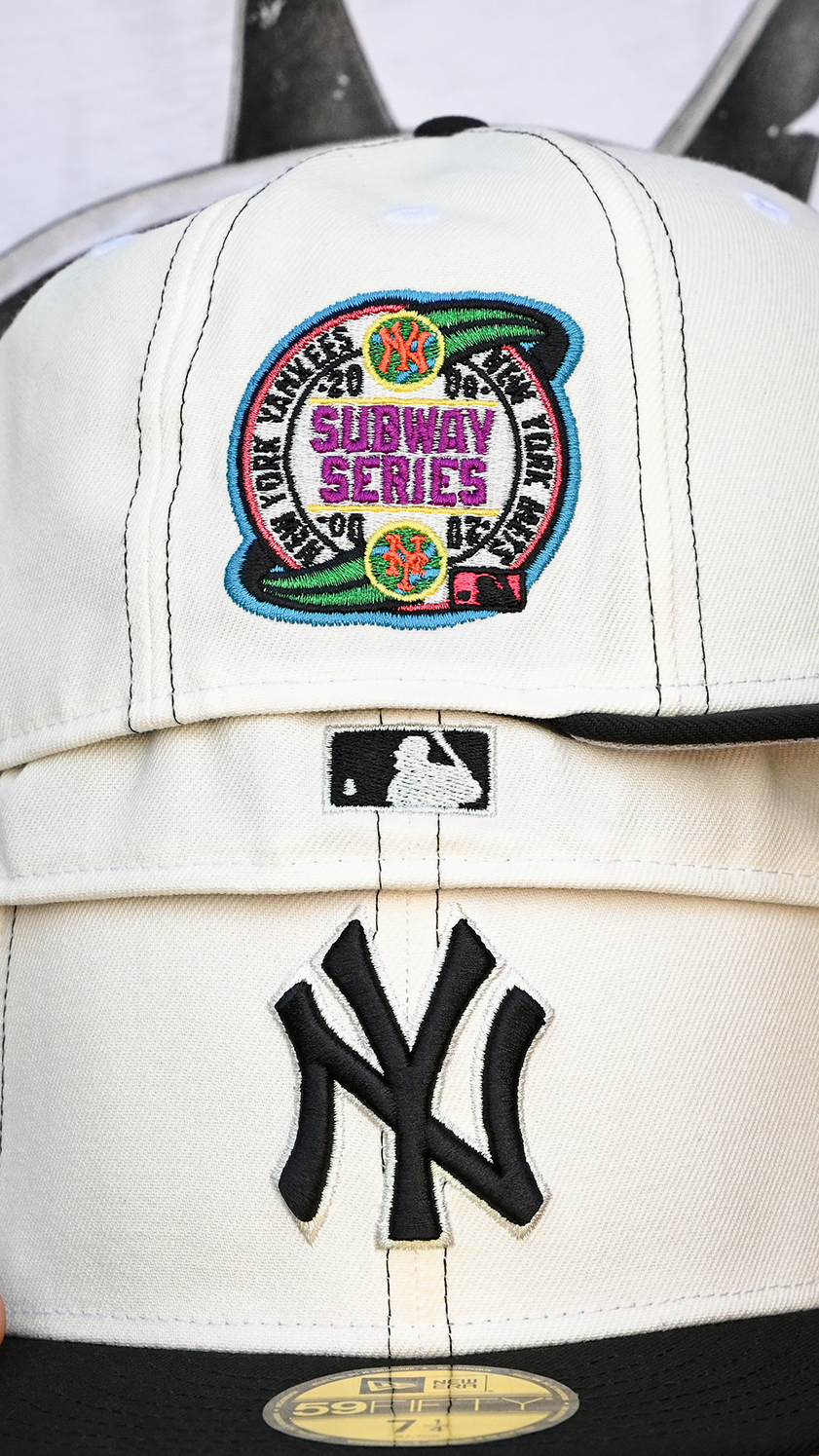 New York Yankees 2000 Subway Series Chrome White/Black 59Fifty New Era