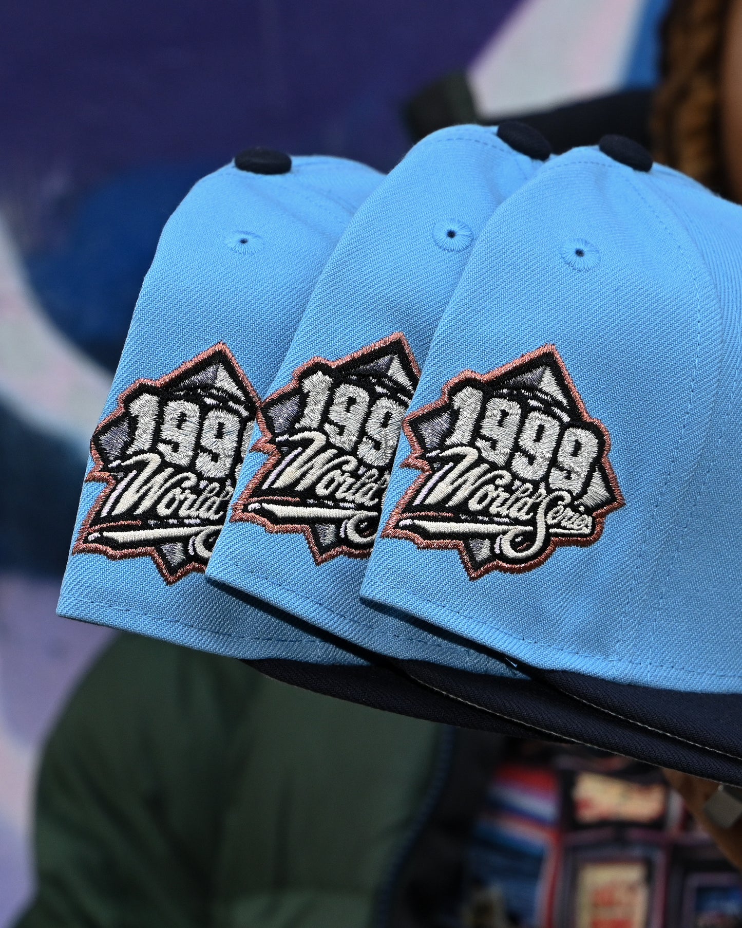 Atlanta Braves 1999 World Series Sky Blue/Navy 59Fifty New Era