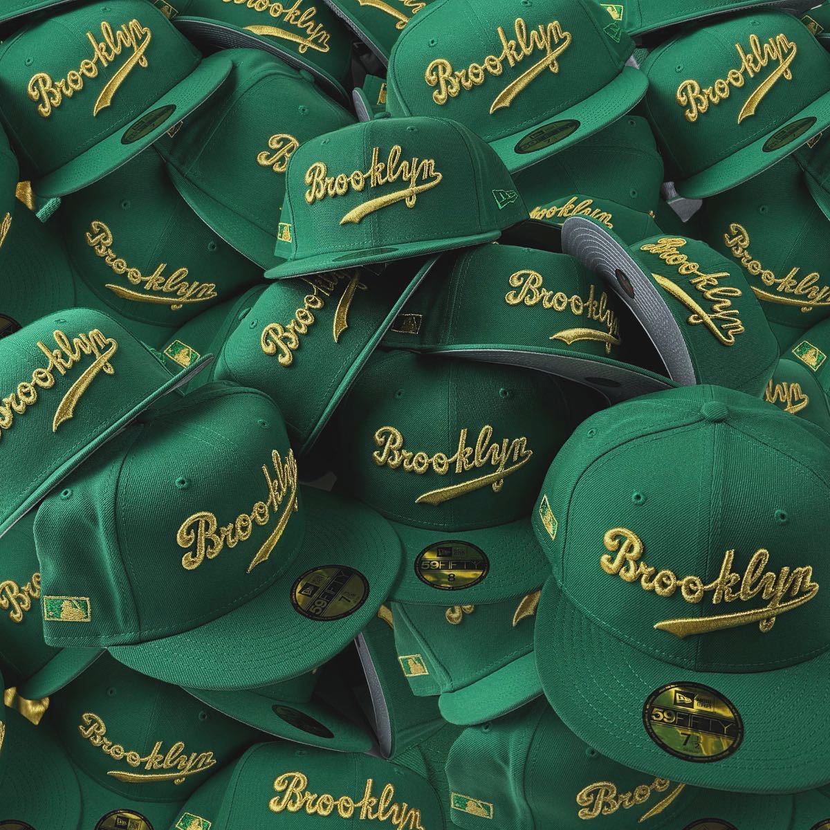 Brooklyn Dodgers Kelly Green 59Fifty New Era Hat
