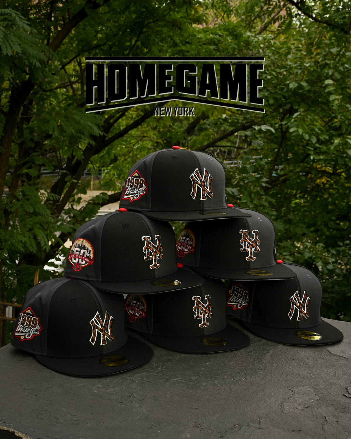 New York Yankees 1999 World Series Black/Graphite Grey 59Fifty New Era