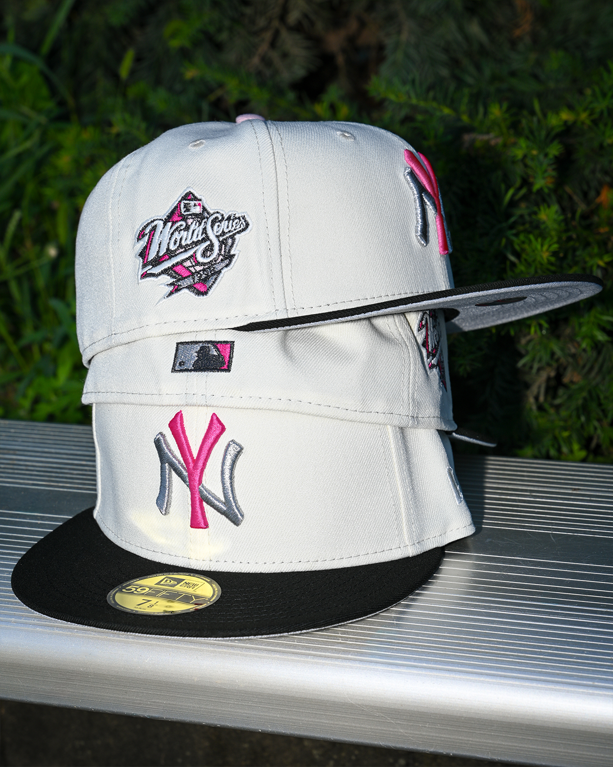 New York Yankees 1998 World Series Chrome White/Black 59Fifty New Era
