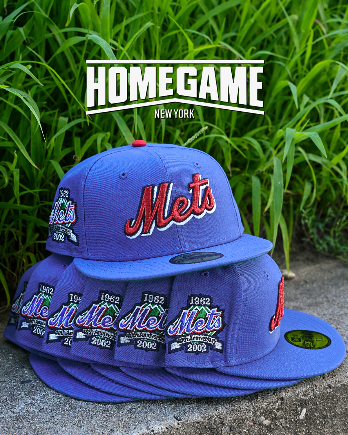 New York Mets 40th Anniversary Indigo 59Fifty New Era