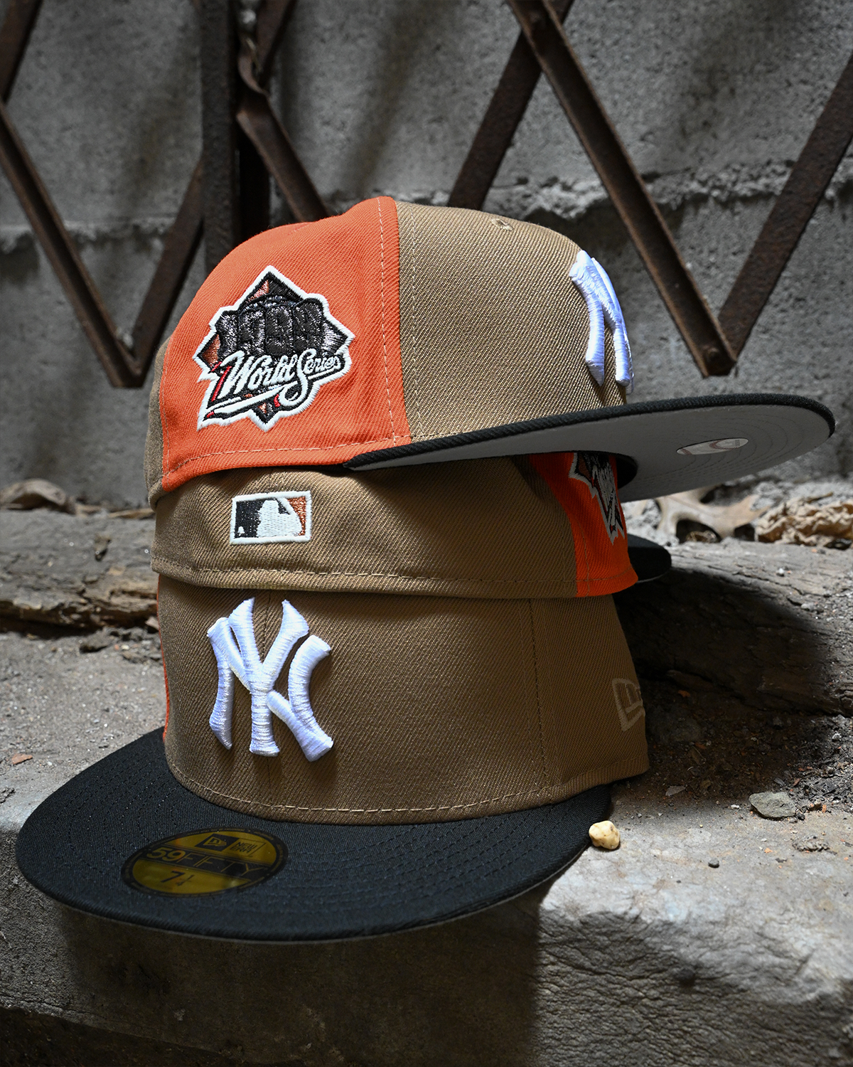 New York Yankees 1999 World Series Khaki/Black 59Fifty New Era