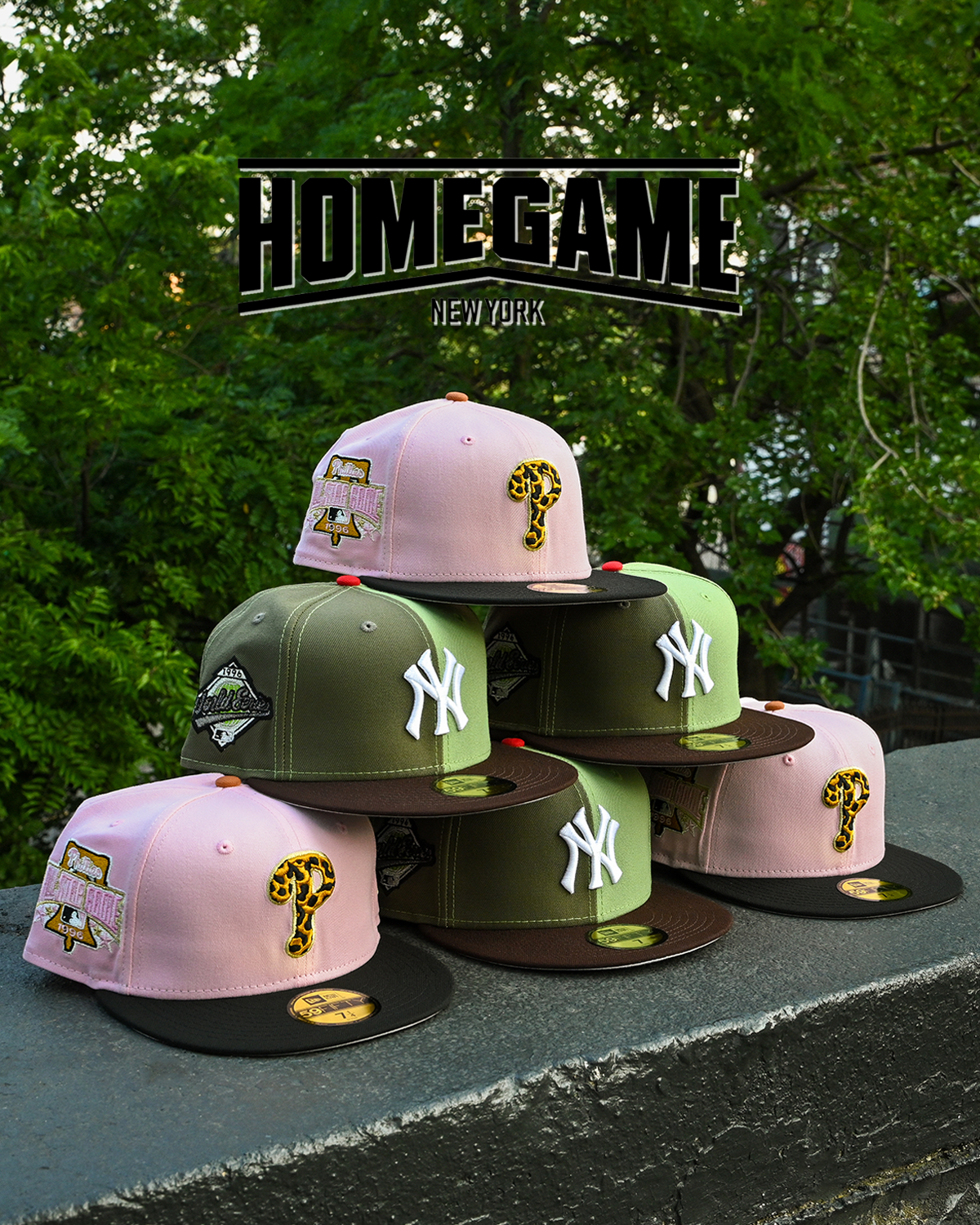 Philadelphia Phillies 1996 All Star Game Pink/Black 59Fifty New Era