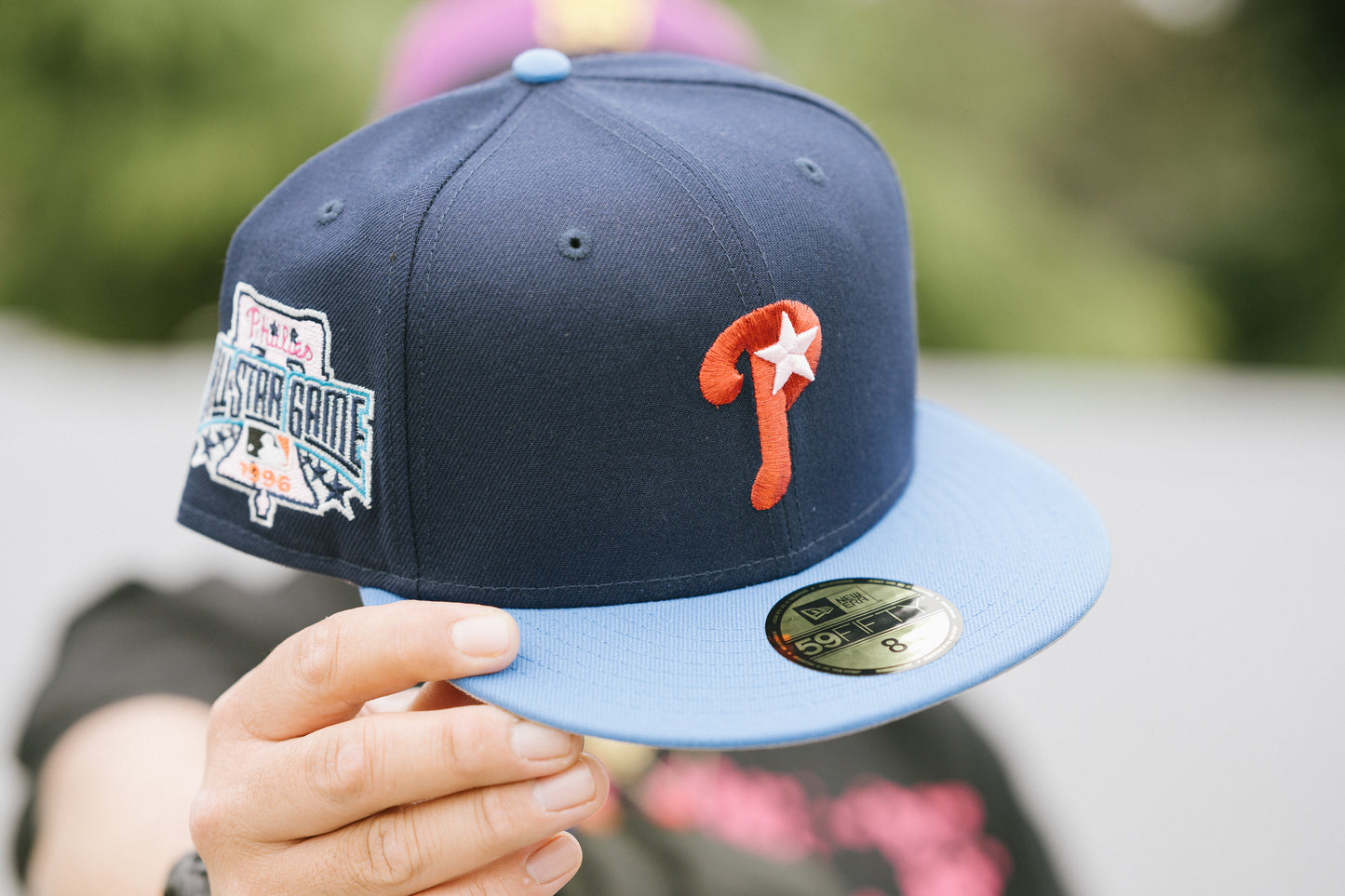 Philadelphia Phillies 1996 All Star Game Oceanside Blue/Air Force Blue 59Fifty New Era Hat