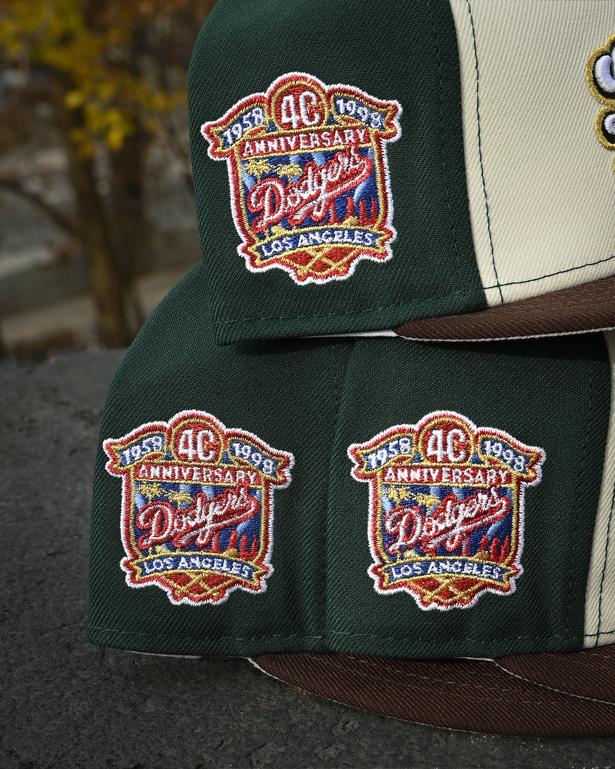 Los Angels Dodgers 40th Anniversary Chrome White/Walnut 59Fifty New Era