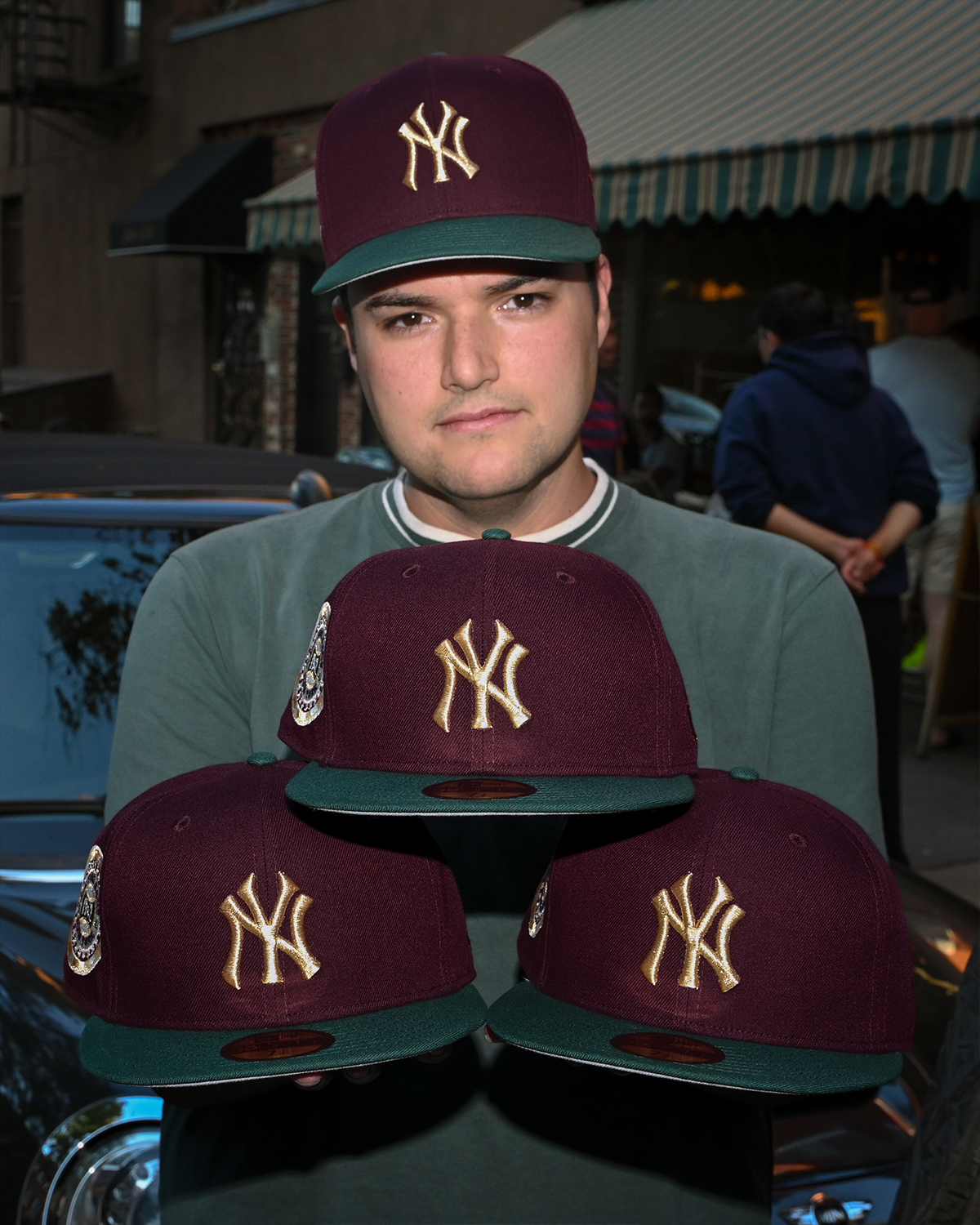 New York Yankees 1942 All Star Game Maroon/Dark Green 59Fifty New Era