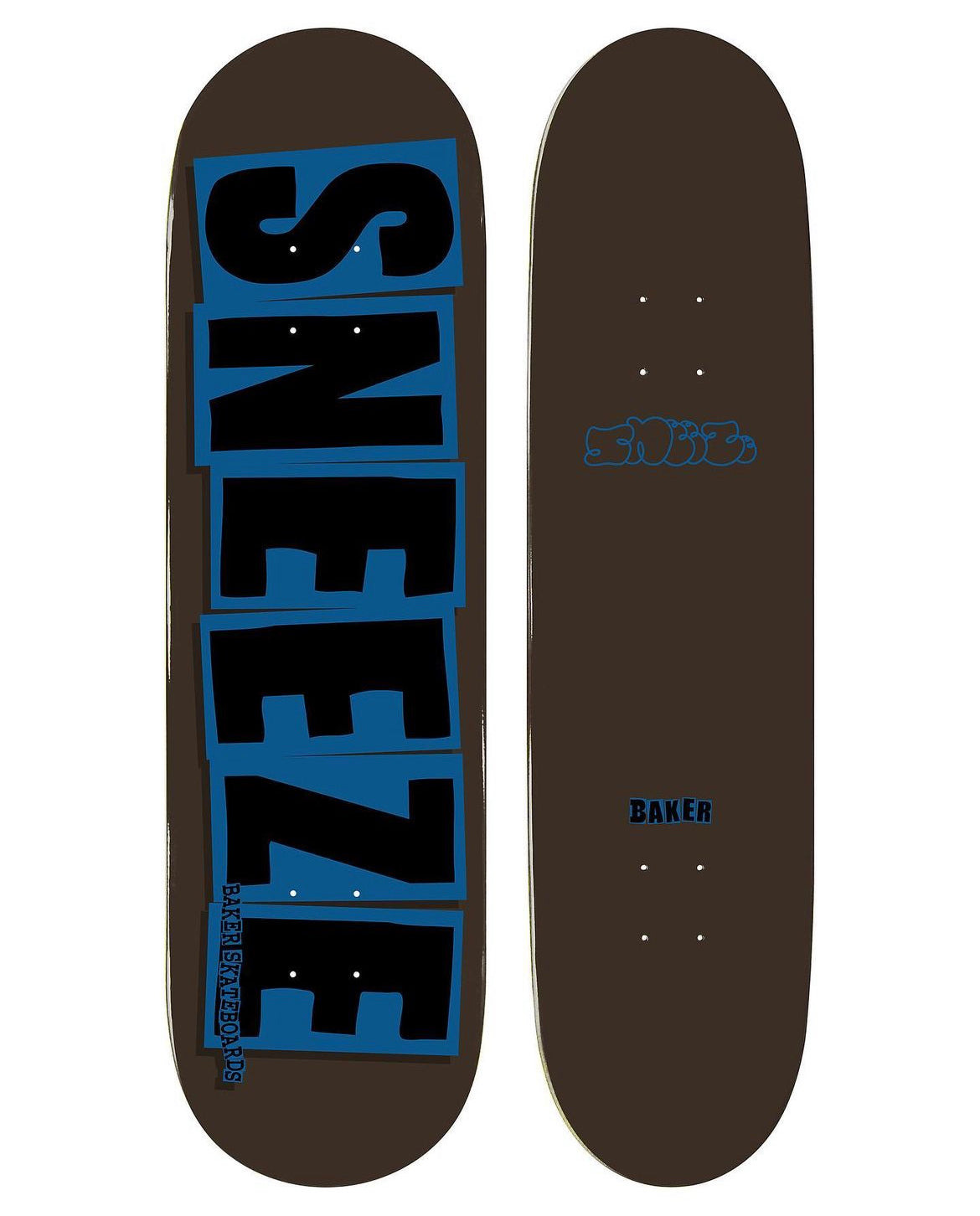 Sneeze Mag x Baker Skateboard