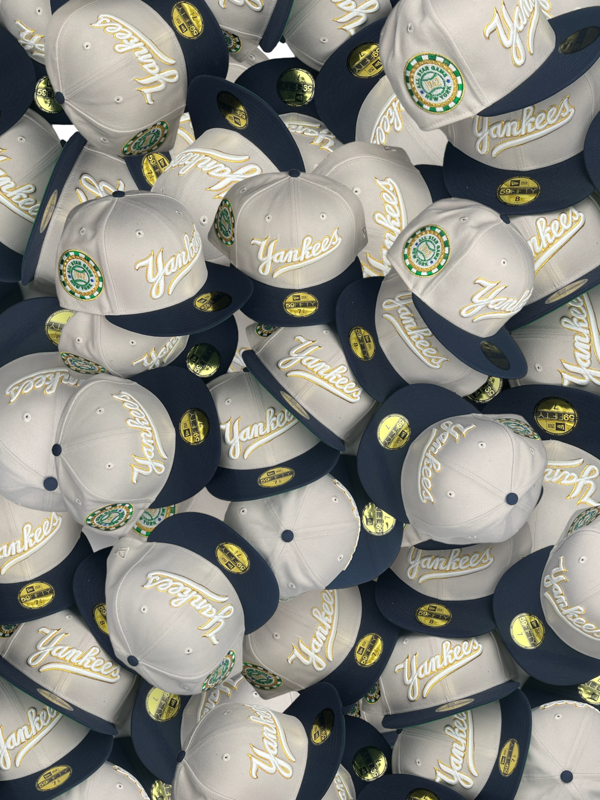 New York Yankees 1942 All Star Game Stone/Night Shift Navy 59FIFTY New Era Hat