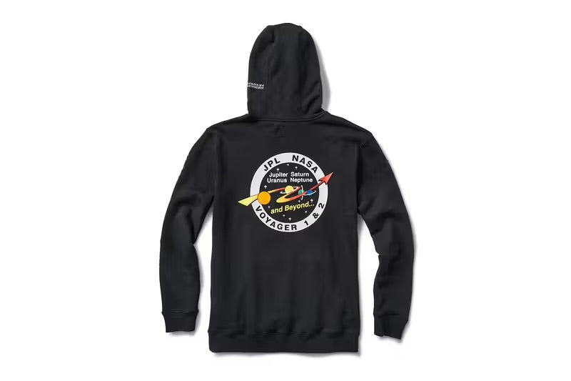 Vans x NASA Space Voyager Black Pullover Hoodie - Black