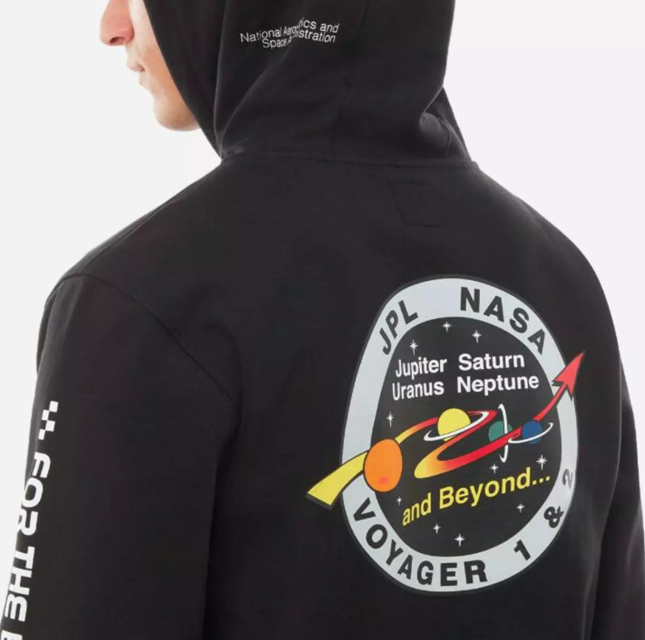 Vans x NASA Space Voyager Black Pullover Hoodie - Black