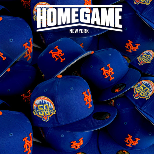 New York Mets 50th Anniversary Light Royal 59Fifty New Era Hat