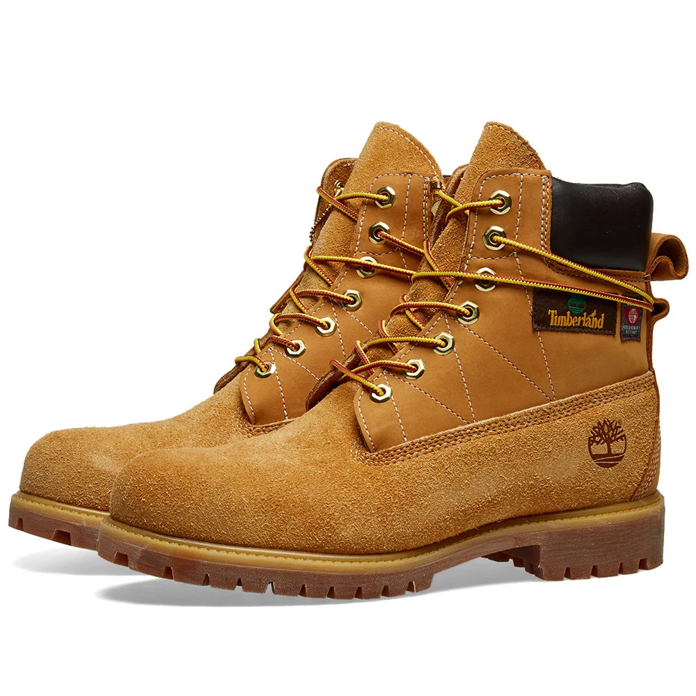 Timberland 6 premium store boot wheat zip