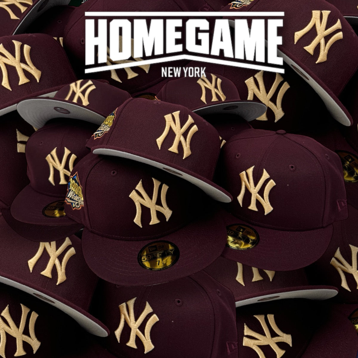 New York Yankees 1999 World Series Maroon 59Fifty New Era