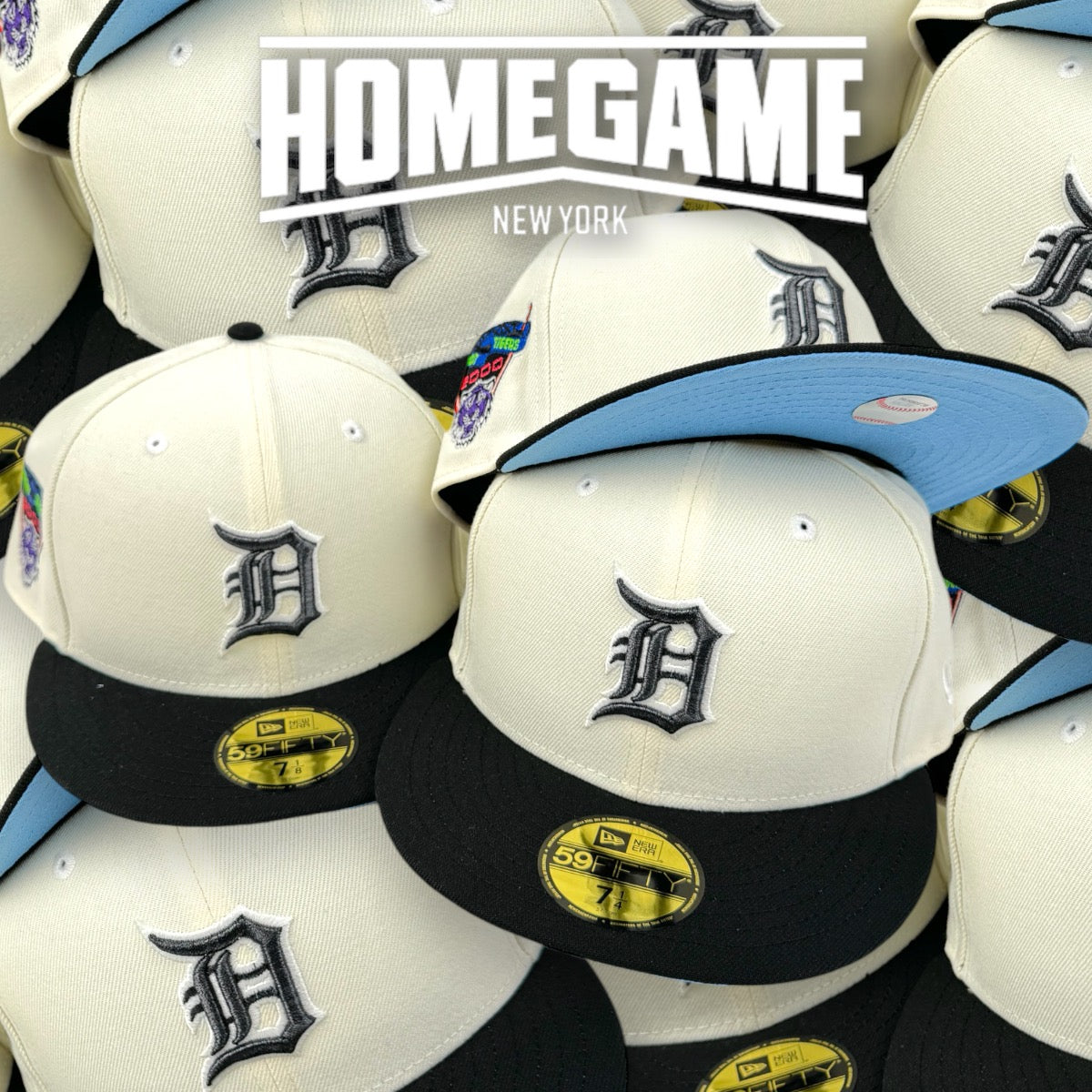 Detroit Tigers 2000 Chrome White/Black 59Fifty New Era