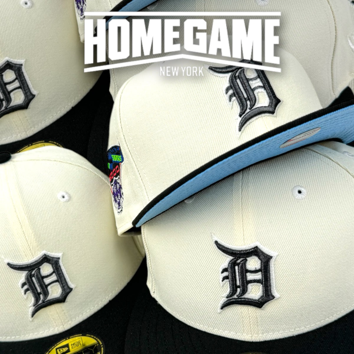 Detroit Tigers 2000 Chrome White/Black 59Fifty New Era