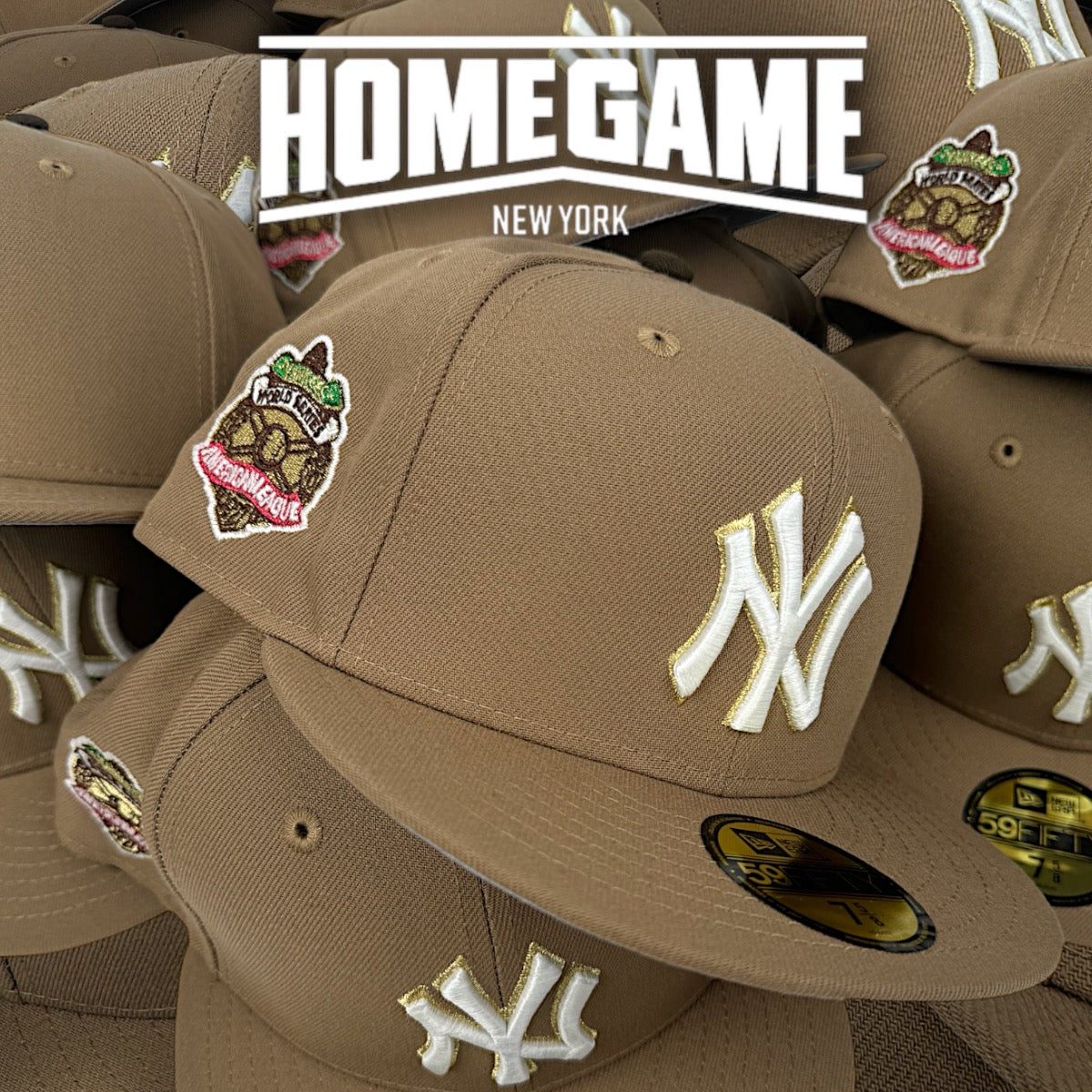 New York Yankees 1927 World Series Khaki 59Fifty New Era
