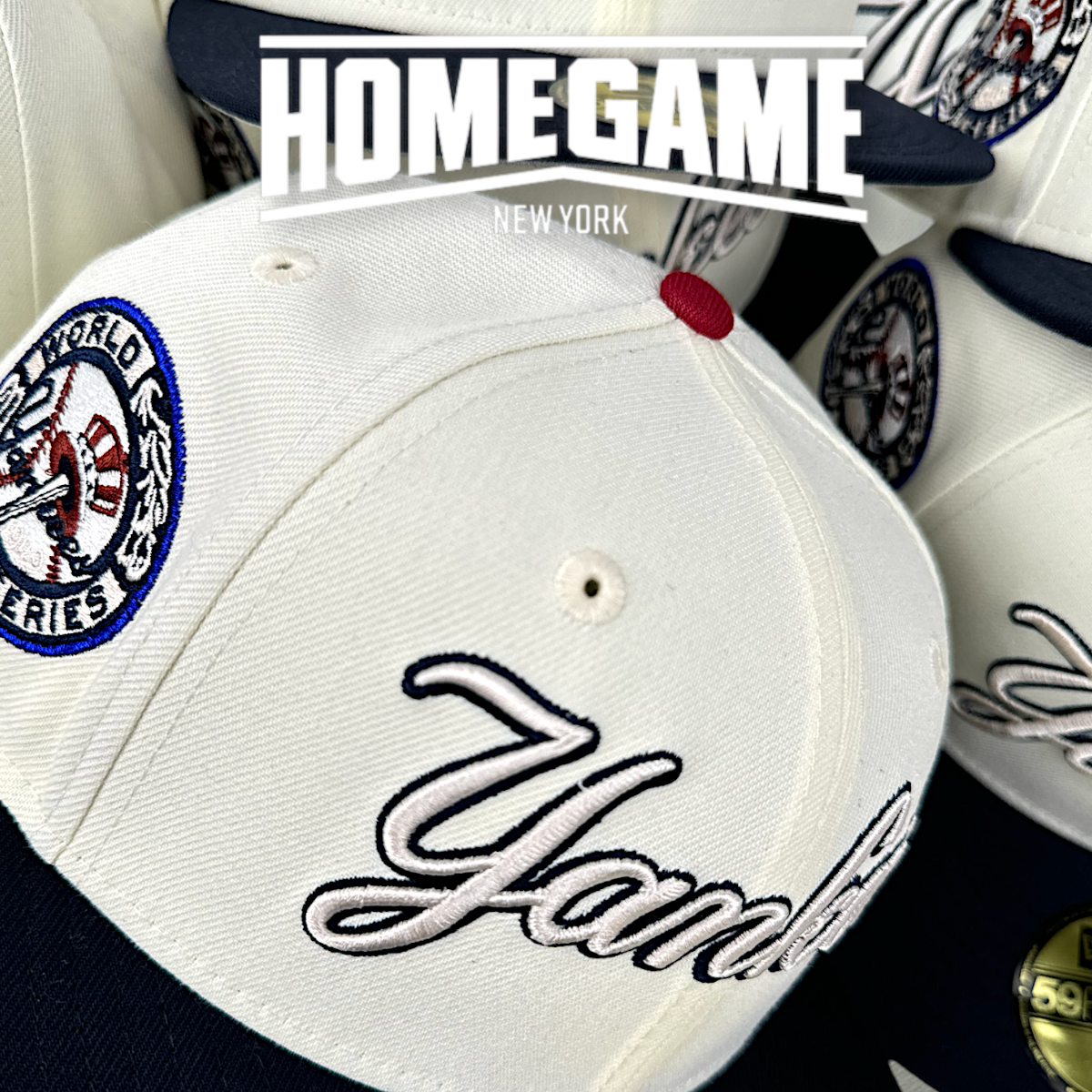 New York Yankees 1949 World Series Chrome White/Navy 59Fifty New Era