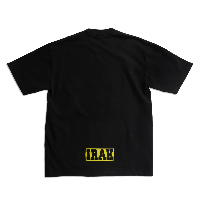 IRAK Face Tee Vintage Black