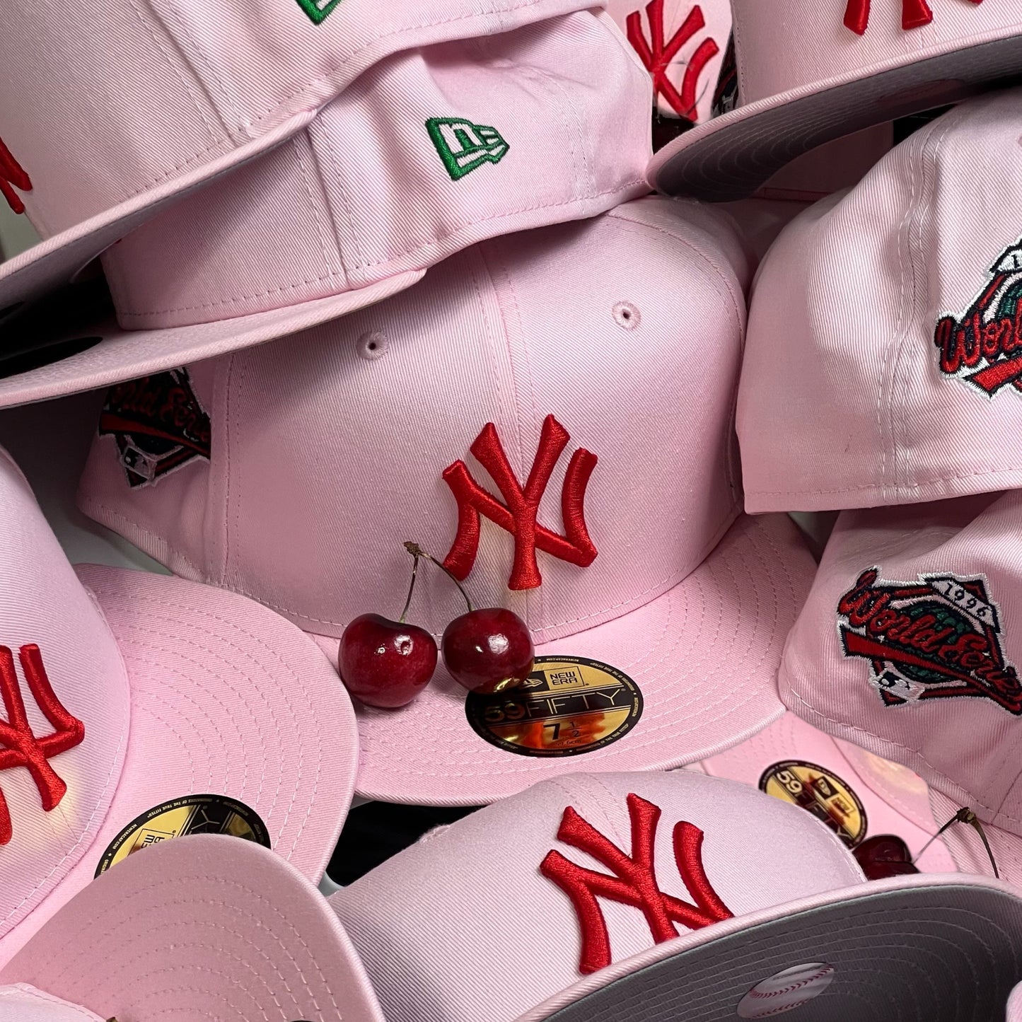 Cherry New York Yankees 1996 World Series New Era 59Fifty Fitted Hat