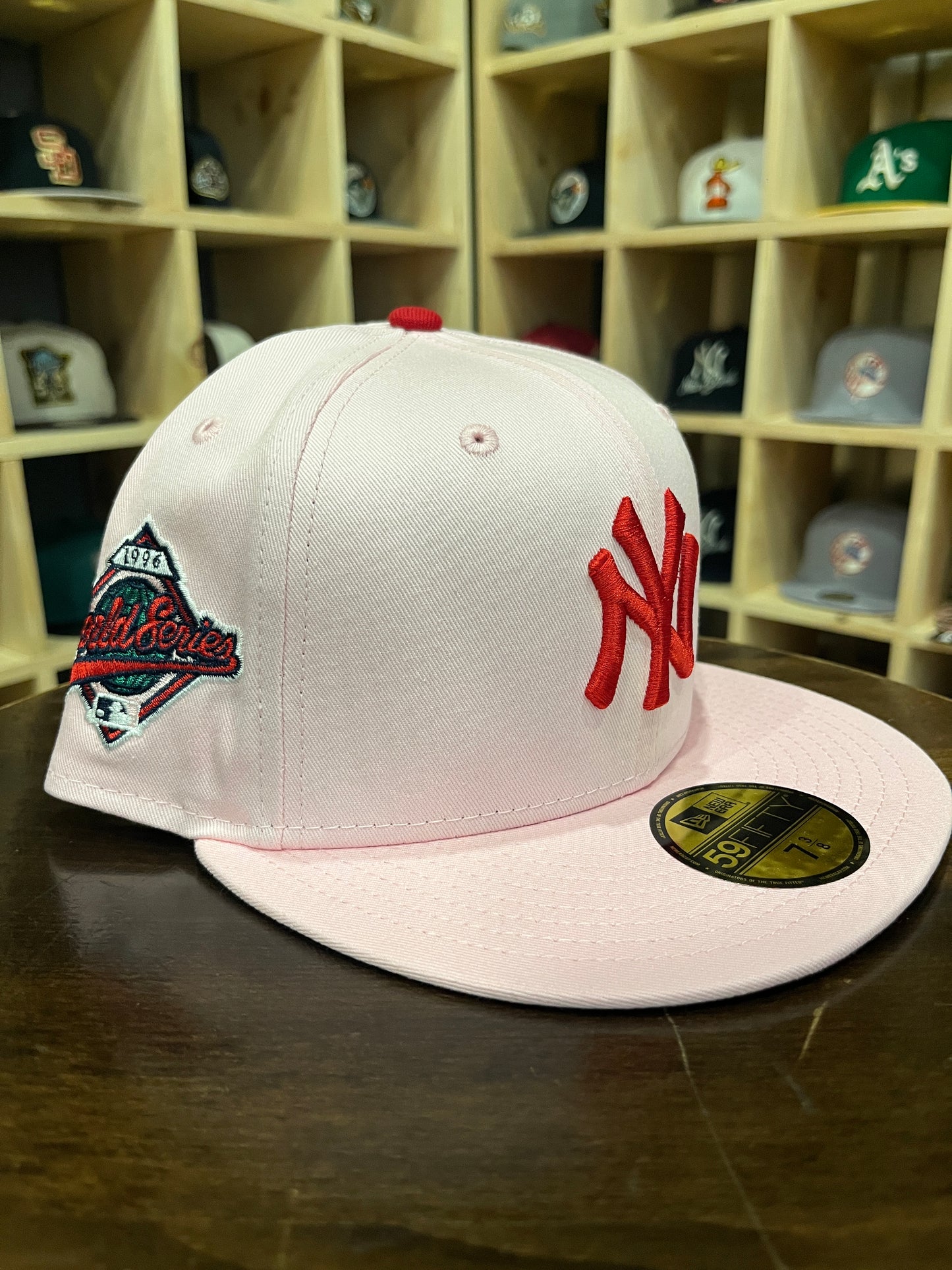 Cherry New York Yankees 1996 World Series New Era 59Fifty Fitted Hat