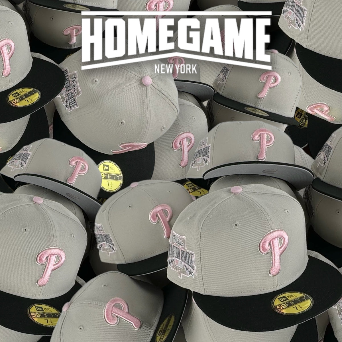 Philadelphia Phillies 1996 All Star Game Stone/Black 59Fifty New Era Hat