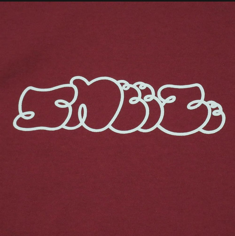 SNEEZE Logo Tee Burgundy