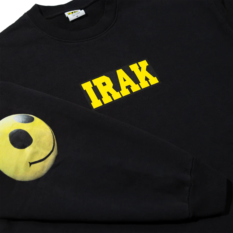 IRAK Face Crewneck Sweatshirts