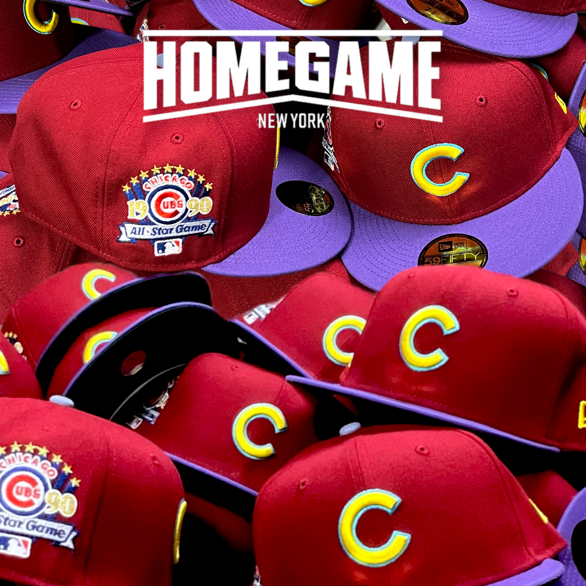 Chicago Cubs 1990 All Star Game New Era 59Fifty Fitted Hat