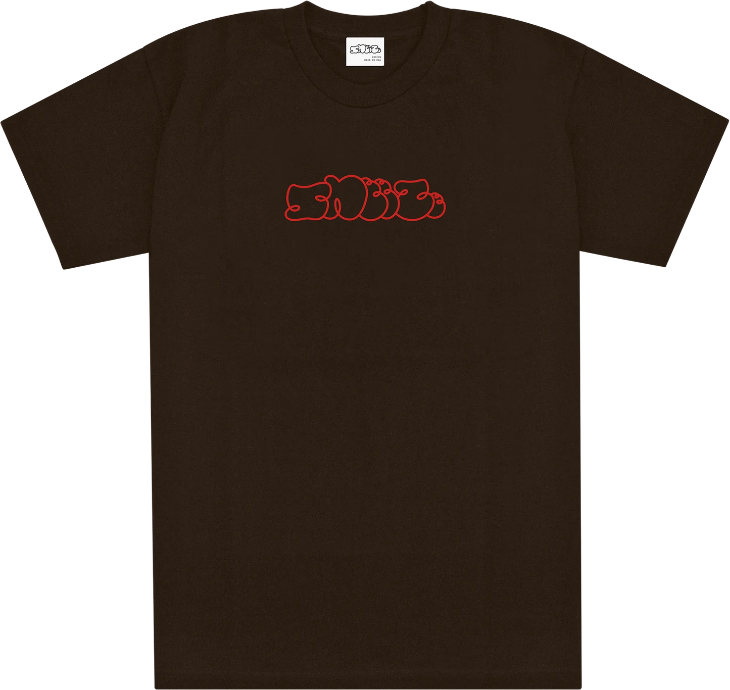 SNEEZE Logo Tee Brown