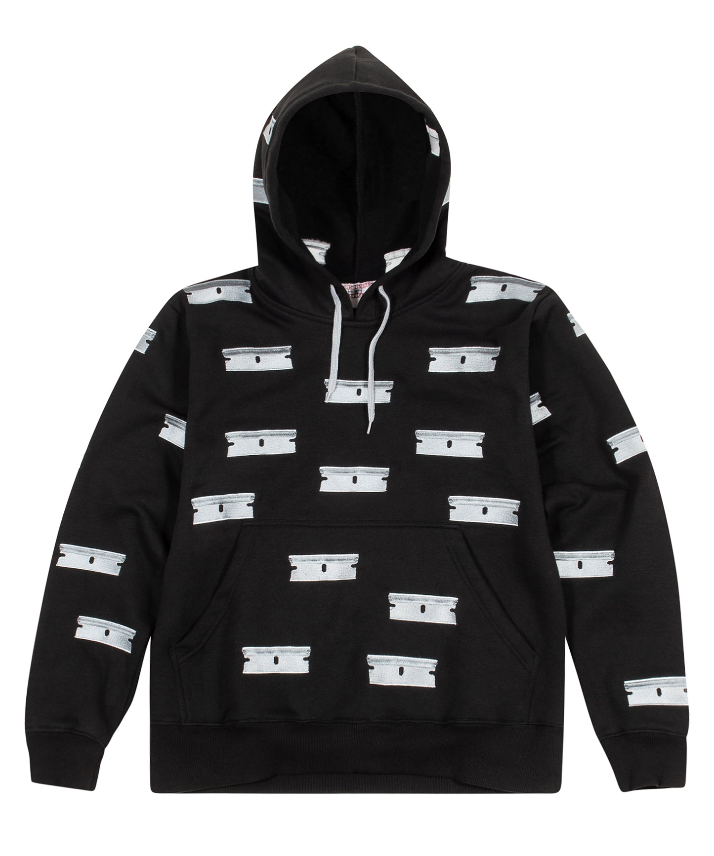 Public Housing Skate Team Razor Embroidered Hoodie Black