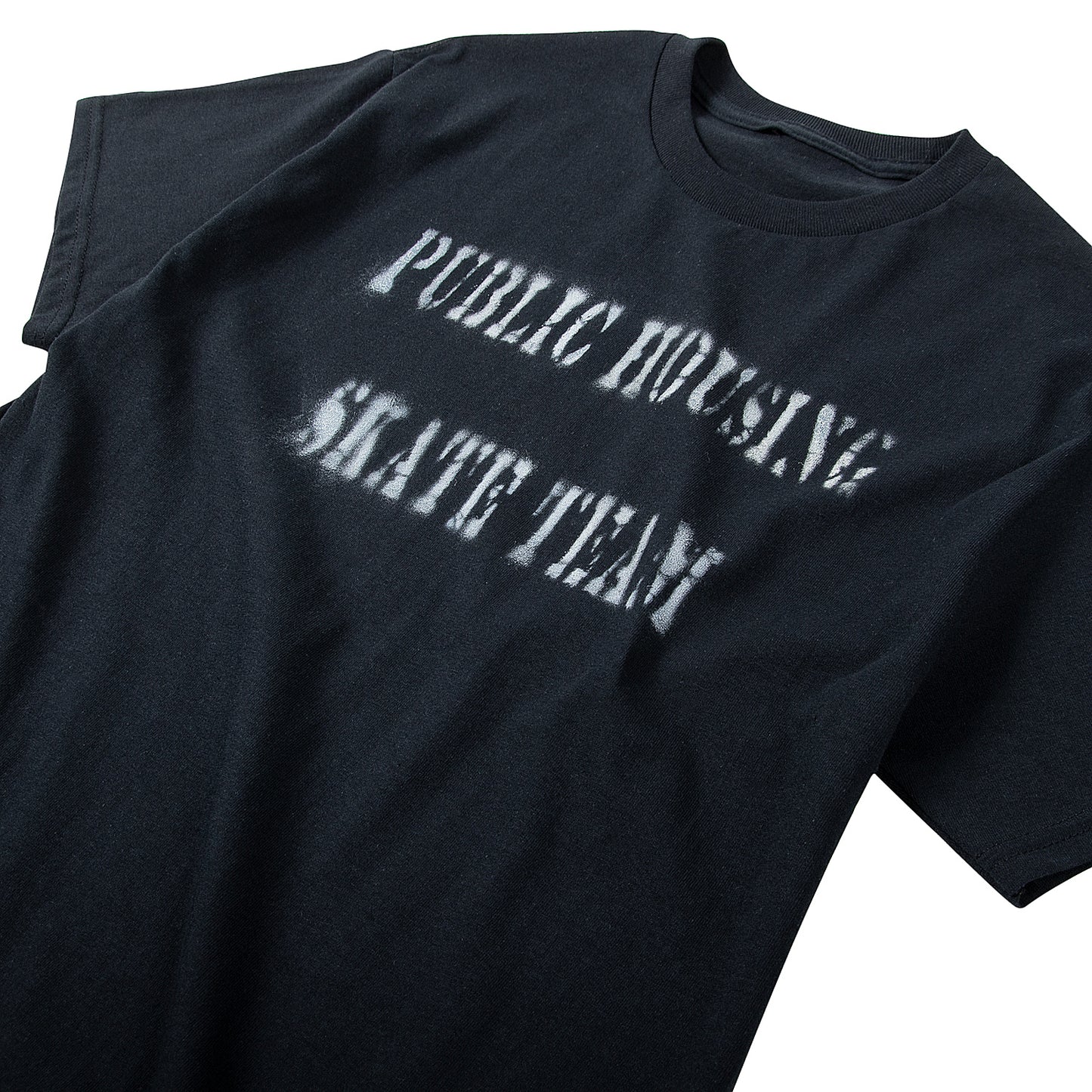 Public Housing Skate Team Spray Paint Logo Tee