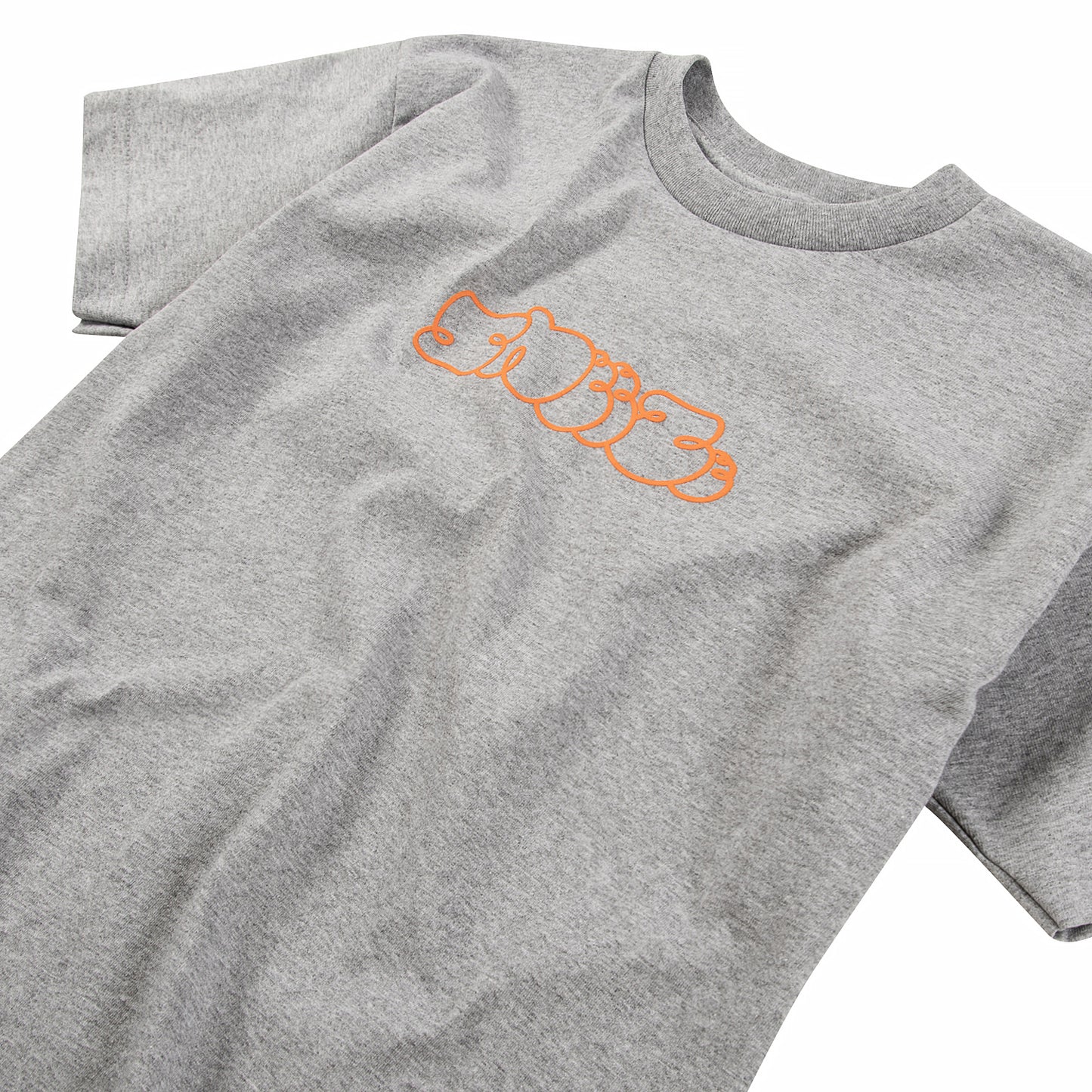 SNEEZE Logo Tee Grey/Orange