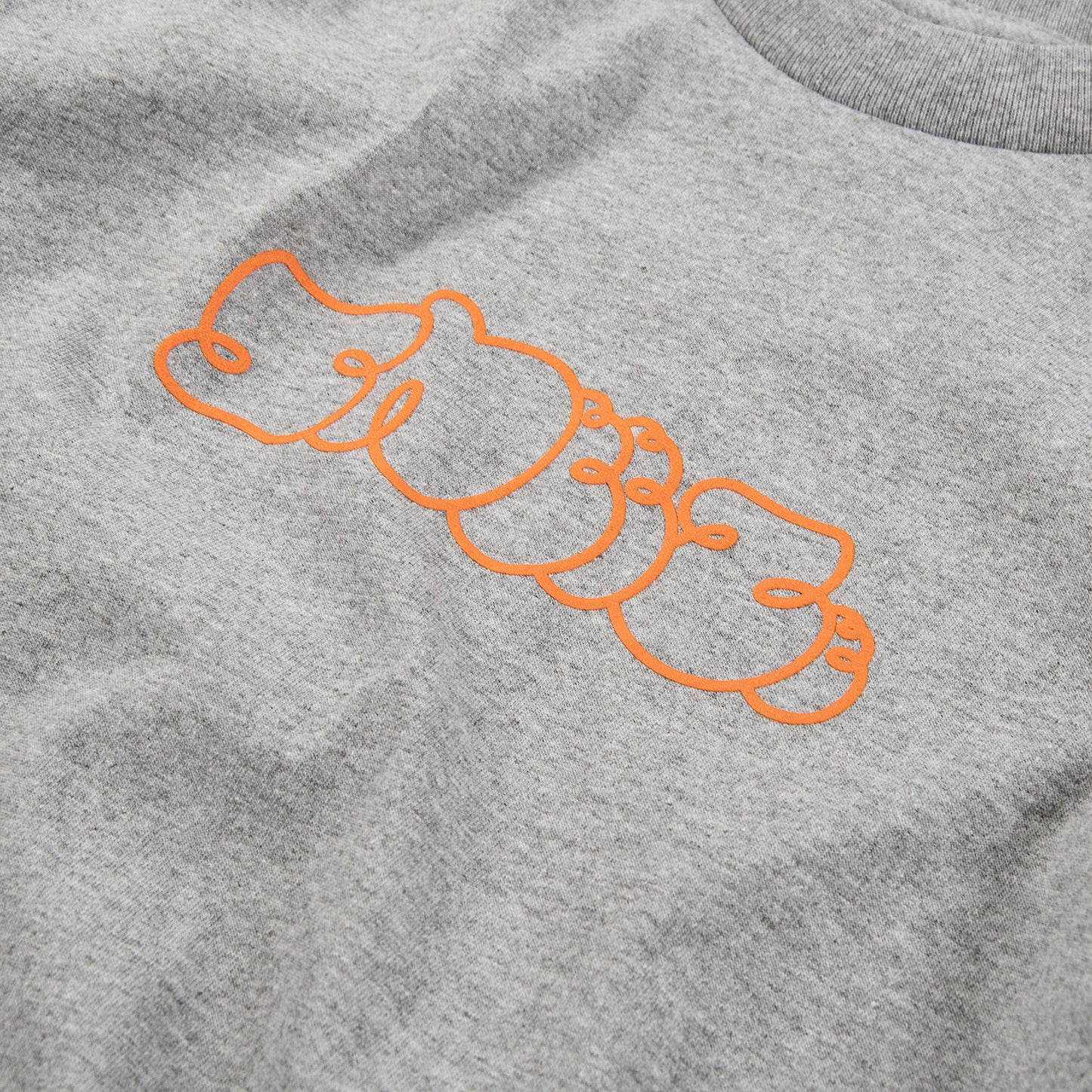 SNEEZE Logo Tee Grey/Orange