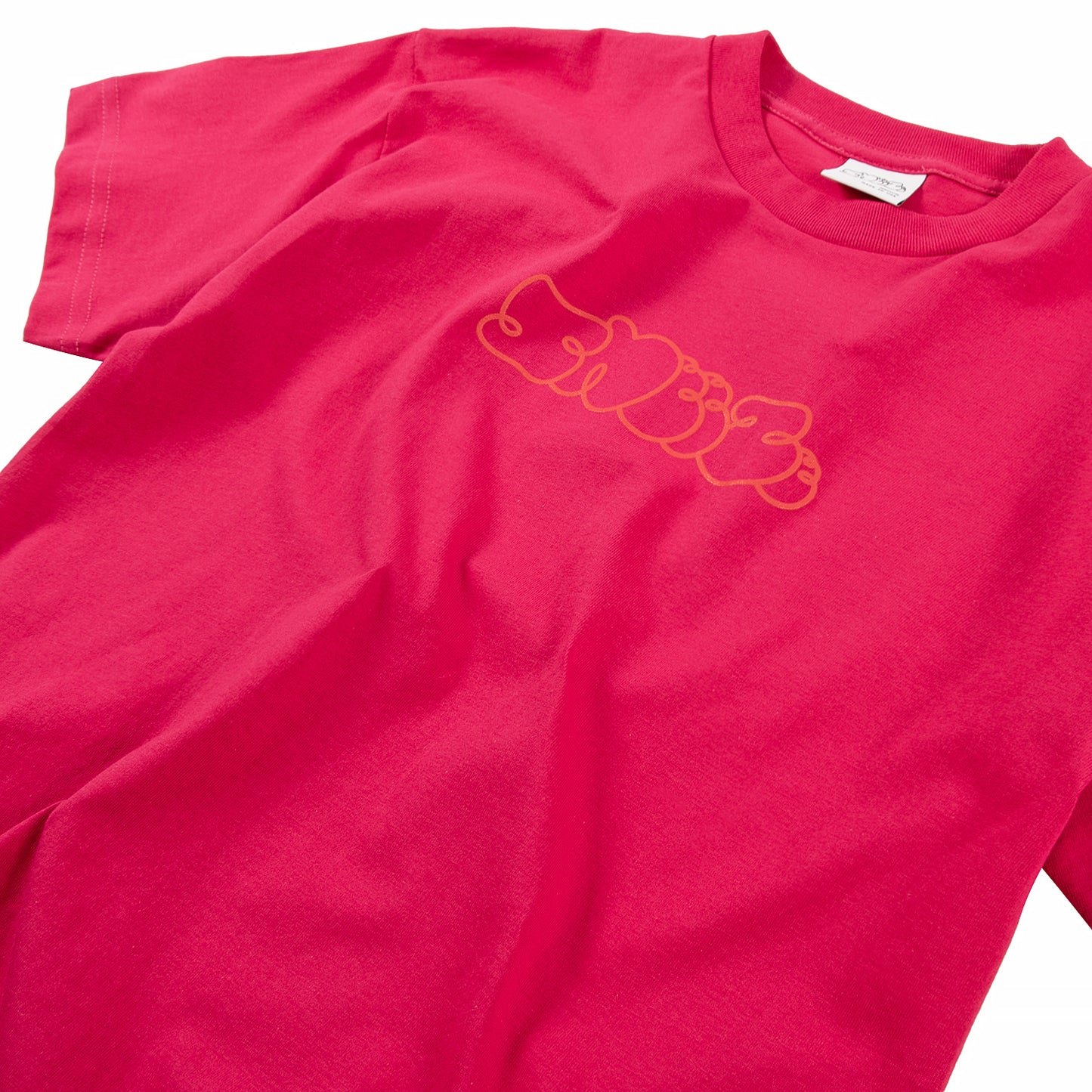 SNEEZE Logo Tee Magenta/Red