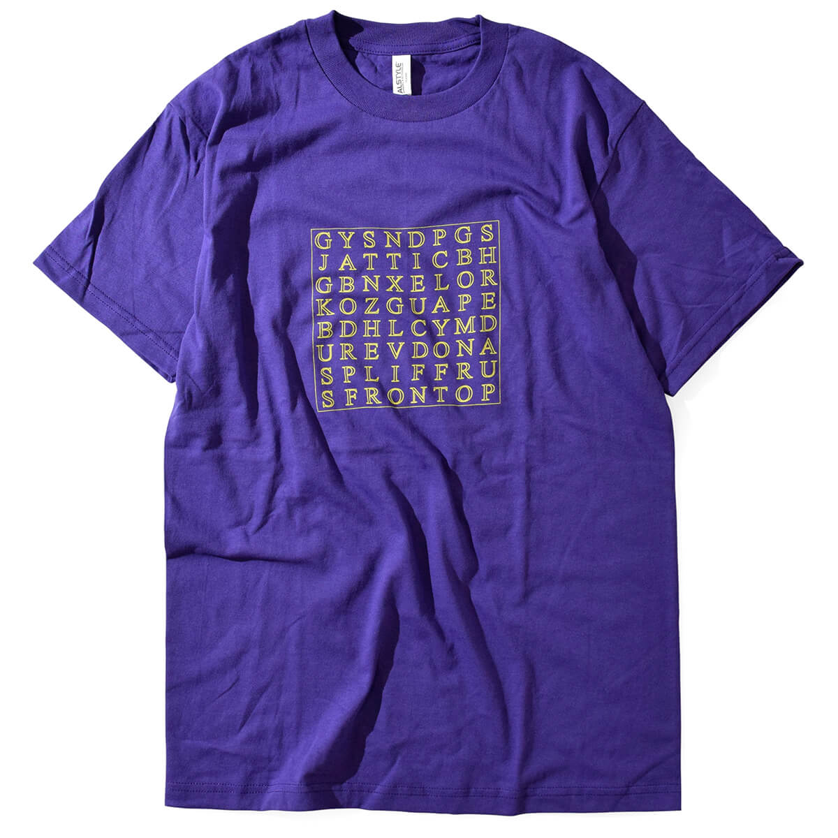 Gang Corp Crossword Puzzle Tee