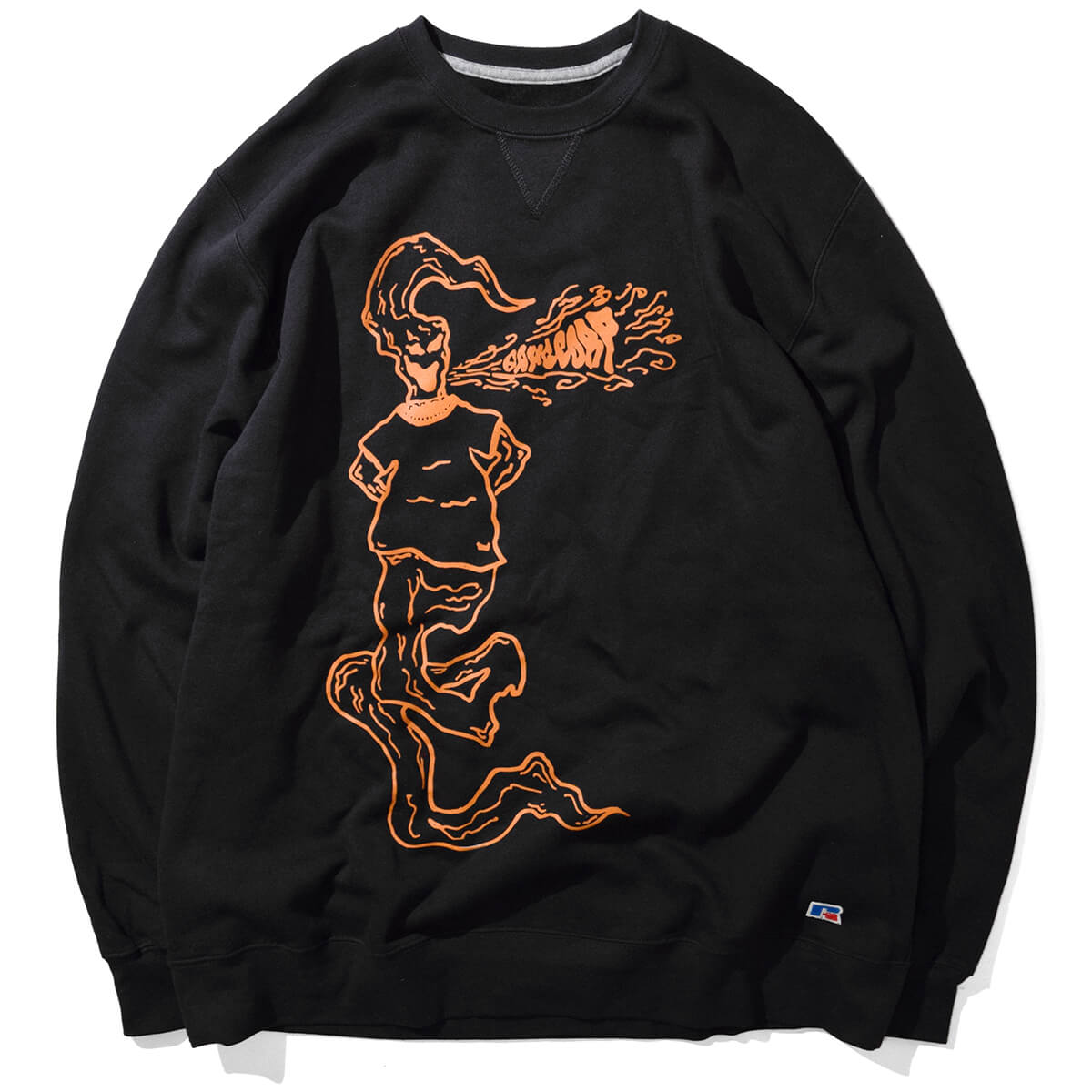 Gang Corp Ghost Crewneck Sweatshirt Black