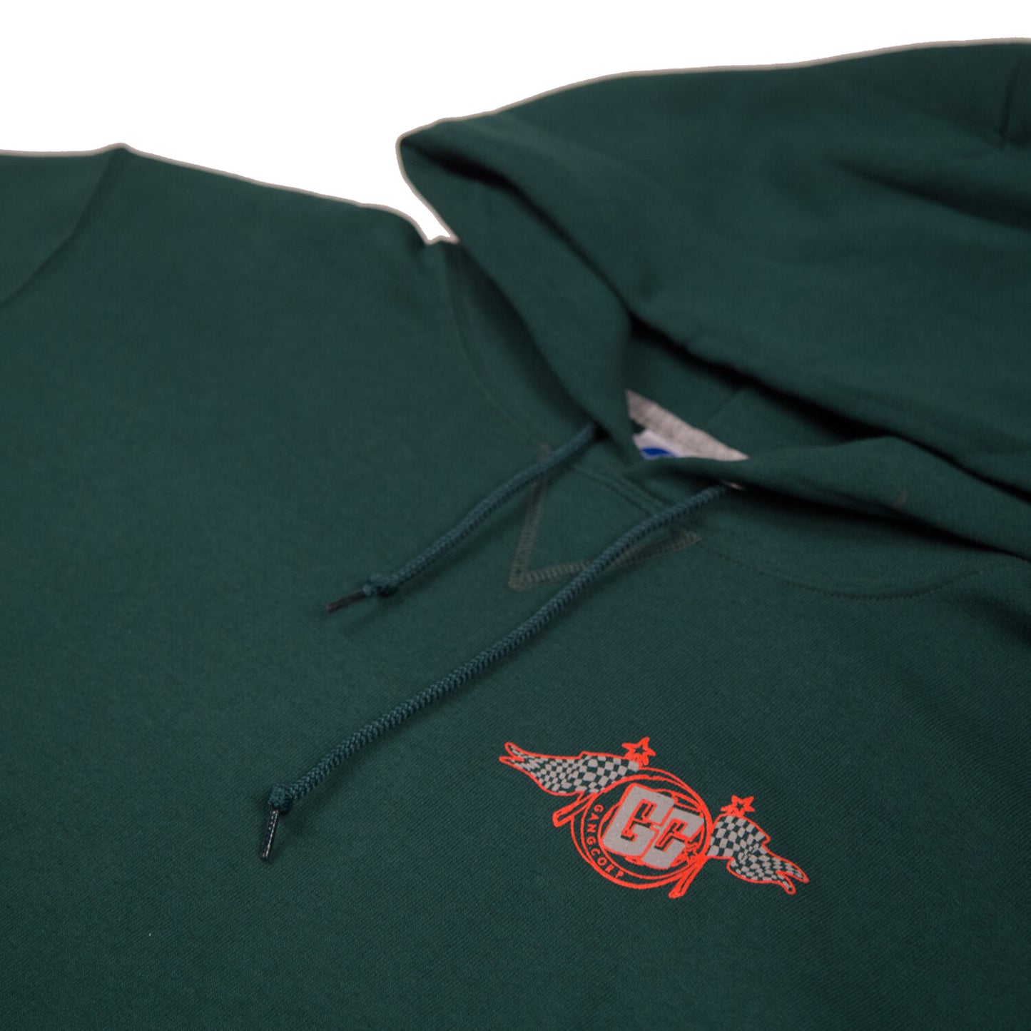 Gang Corp Racing Hoodie Forest Green